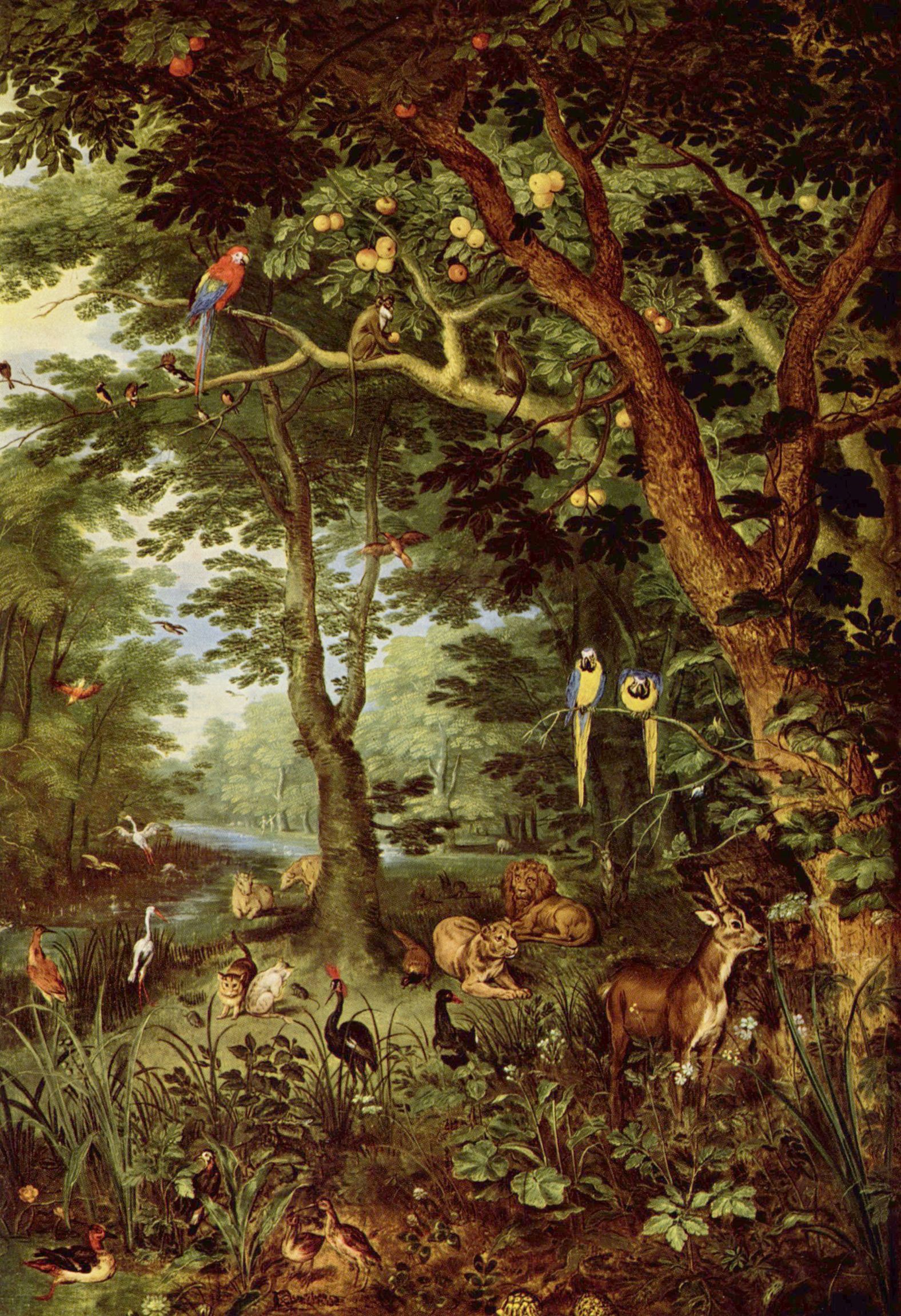 Jan Bruegel d. .: Das Paradies
