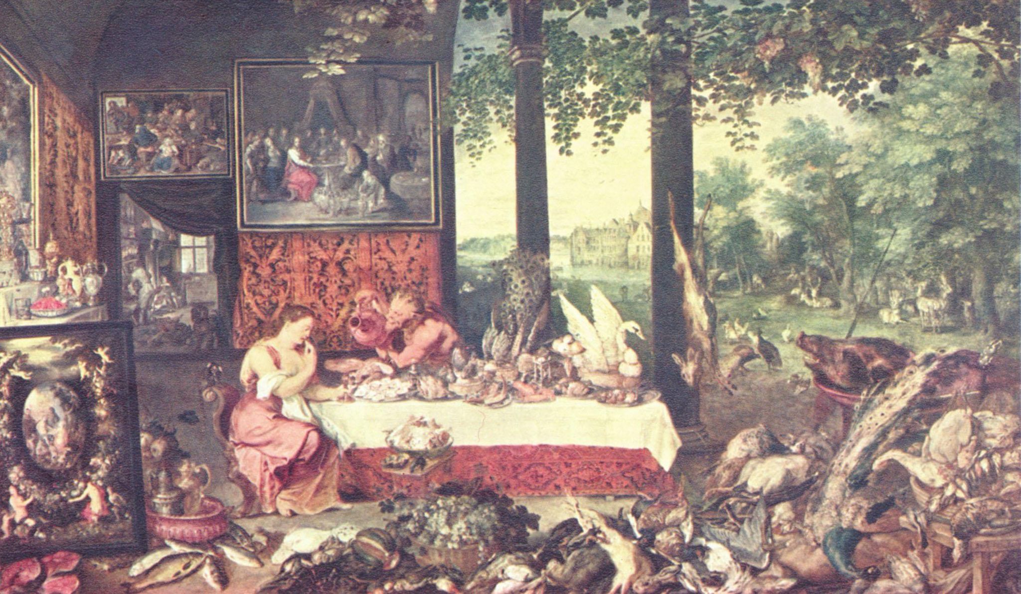 Jan Bruegel d. .: Der Geschmackssinn