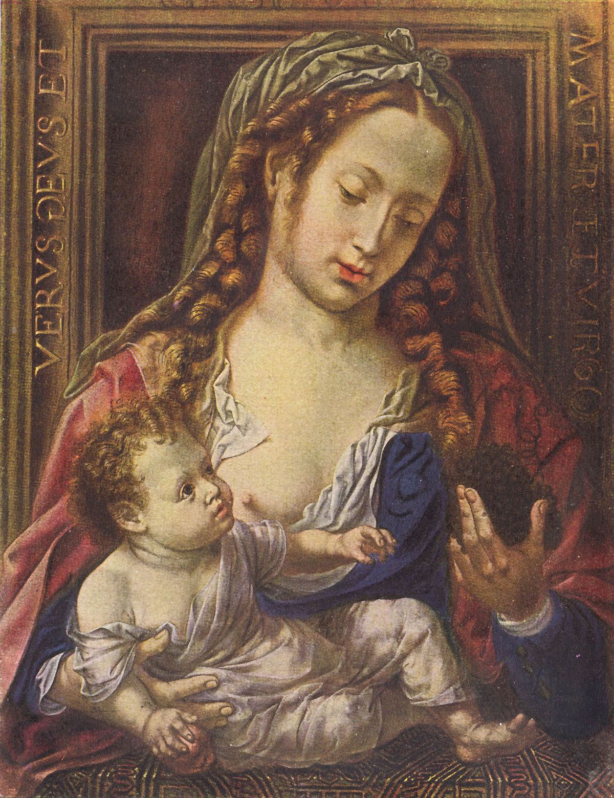 Jan Gossaert: Maria mit dem Kinde