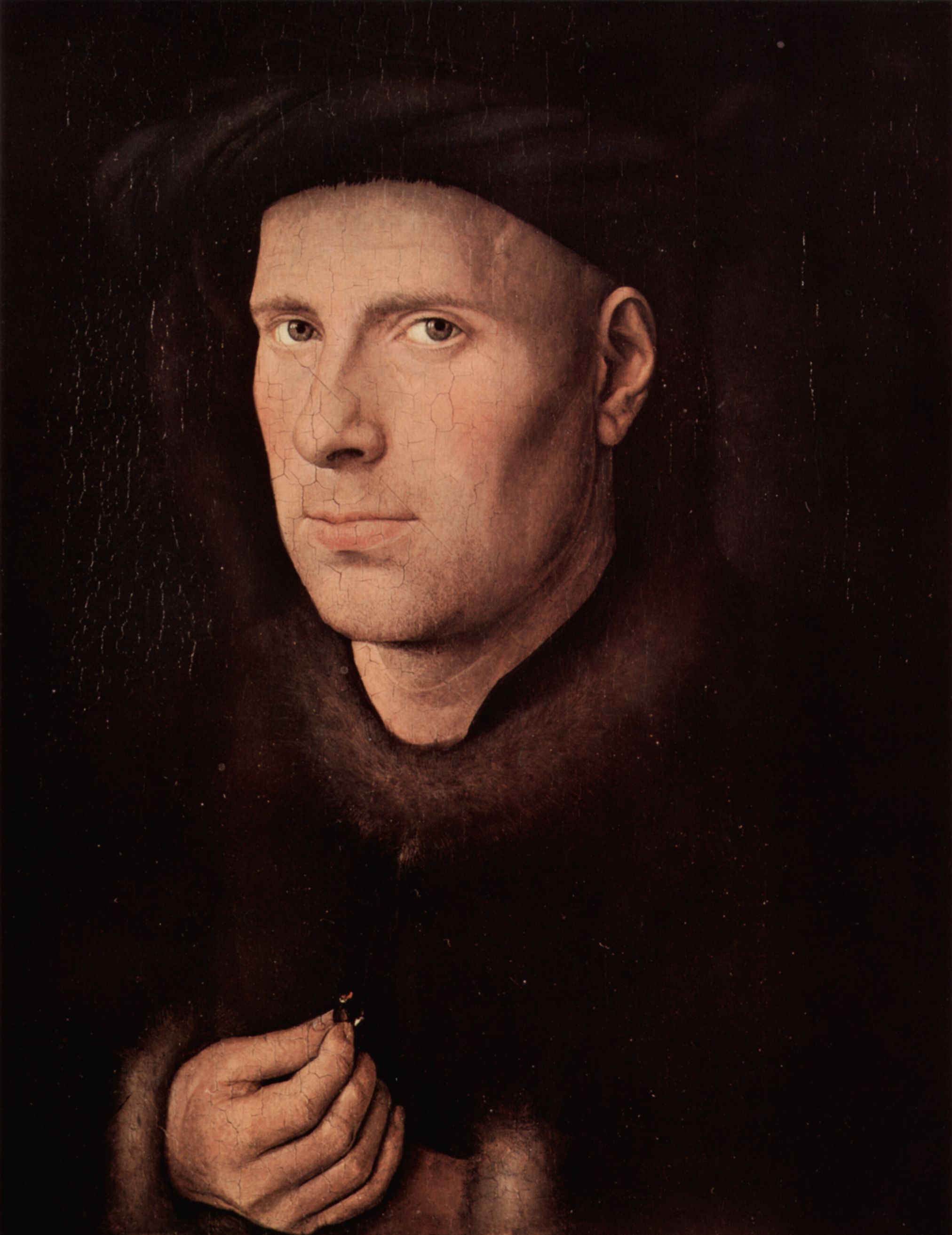Jan van Eyck: Portrt des Jan de Leeuw