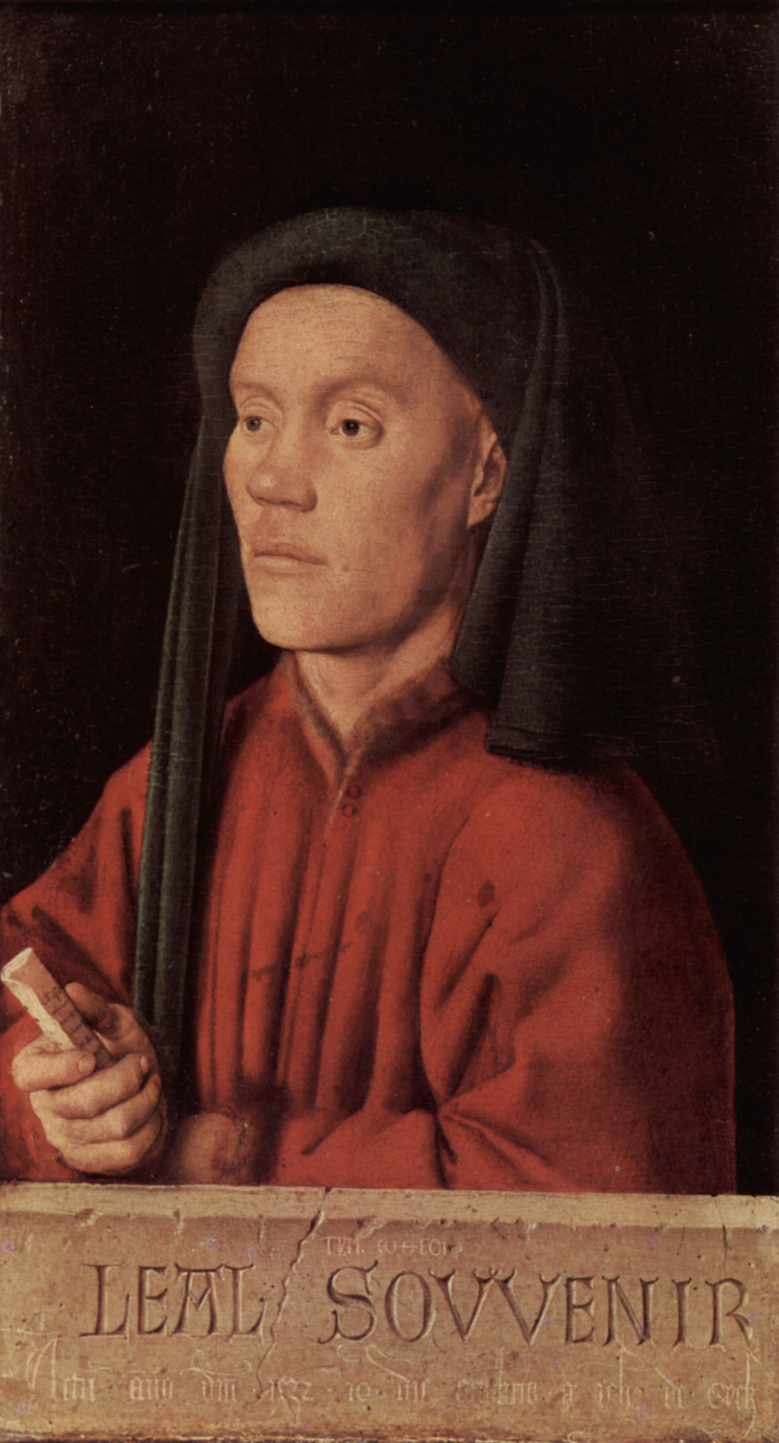 Großbild: Jan Van Eyck: Porträt Eines Mannes (Timoteos)