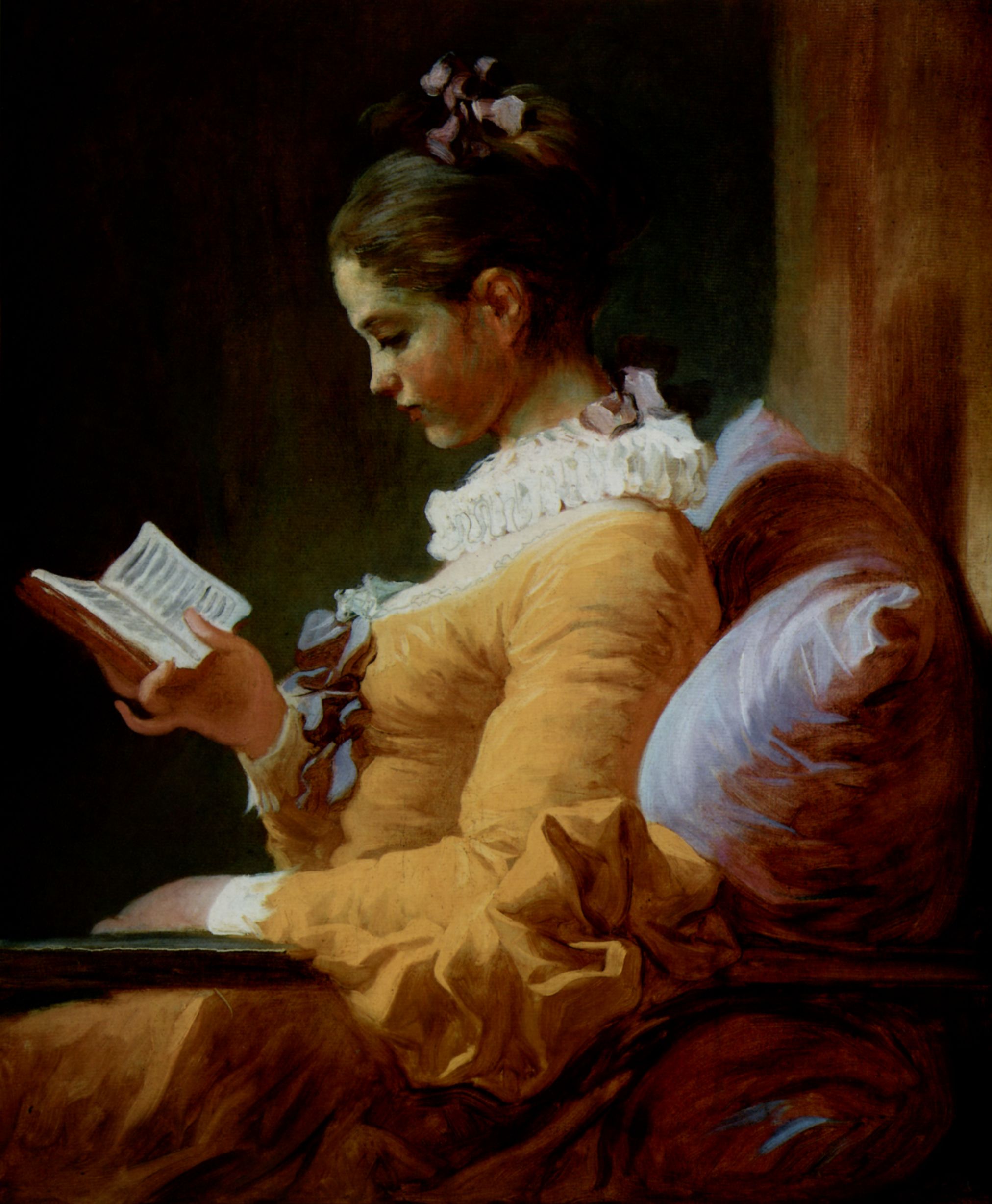 Jean-Honor Fragonard: Lesende Frau