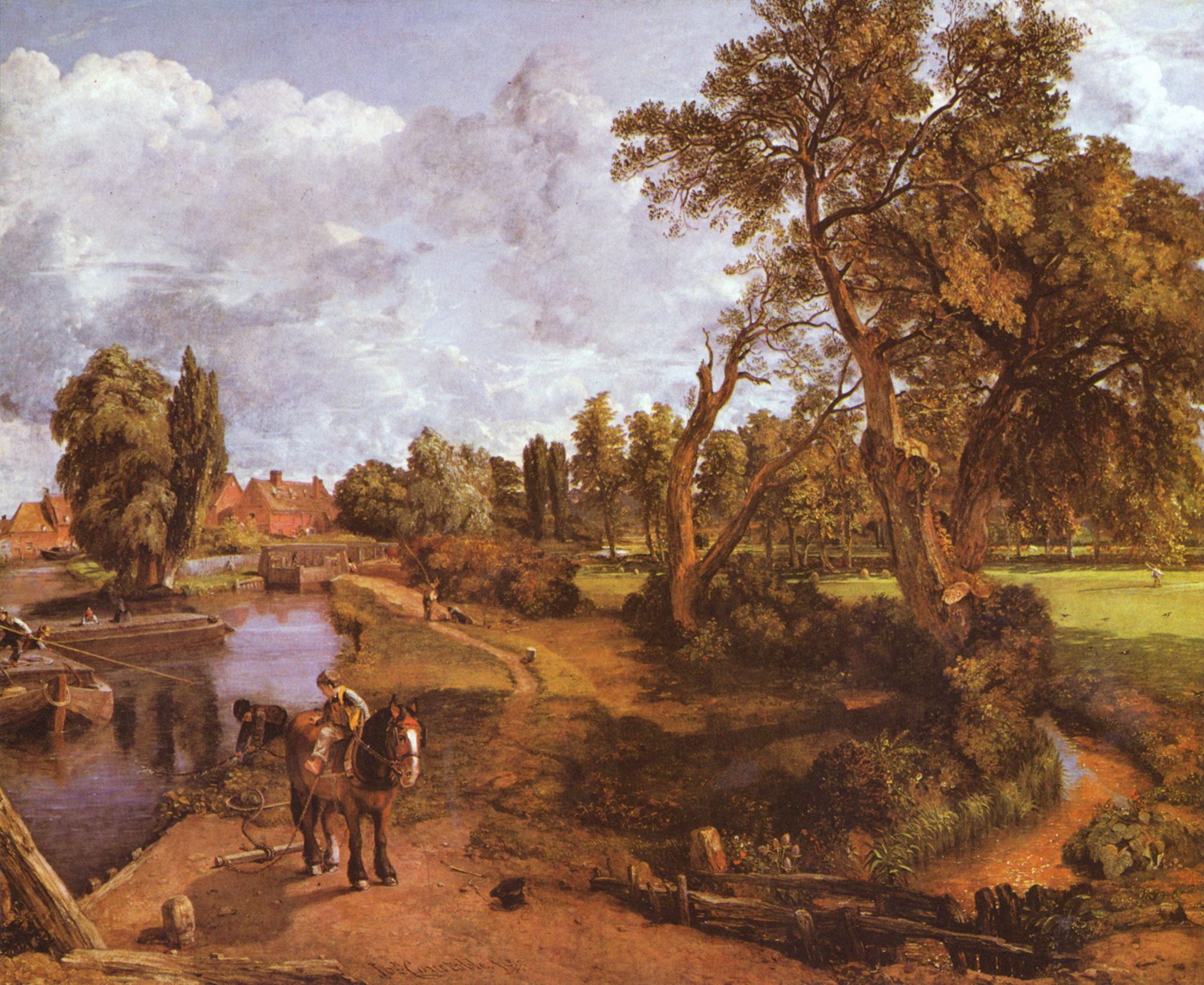 John Constable: Das Haus des Admirals in Hampstead