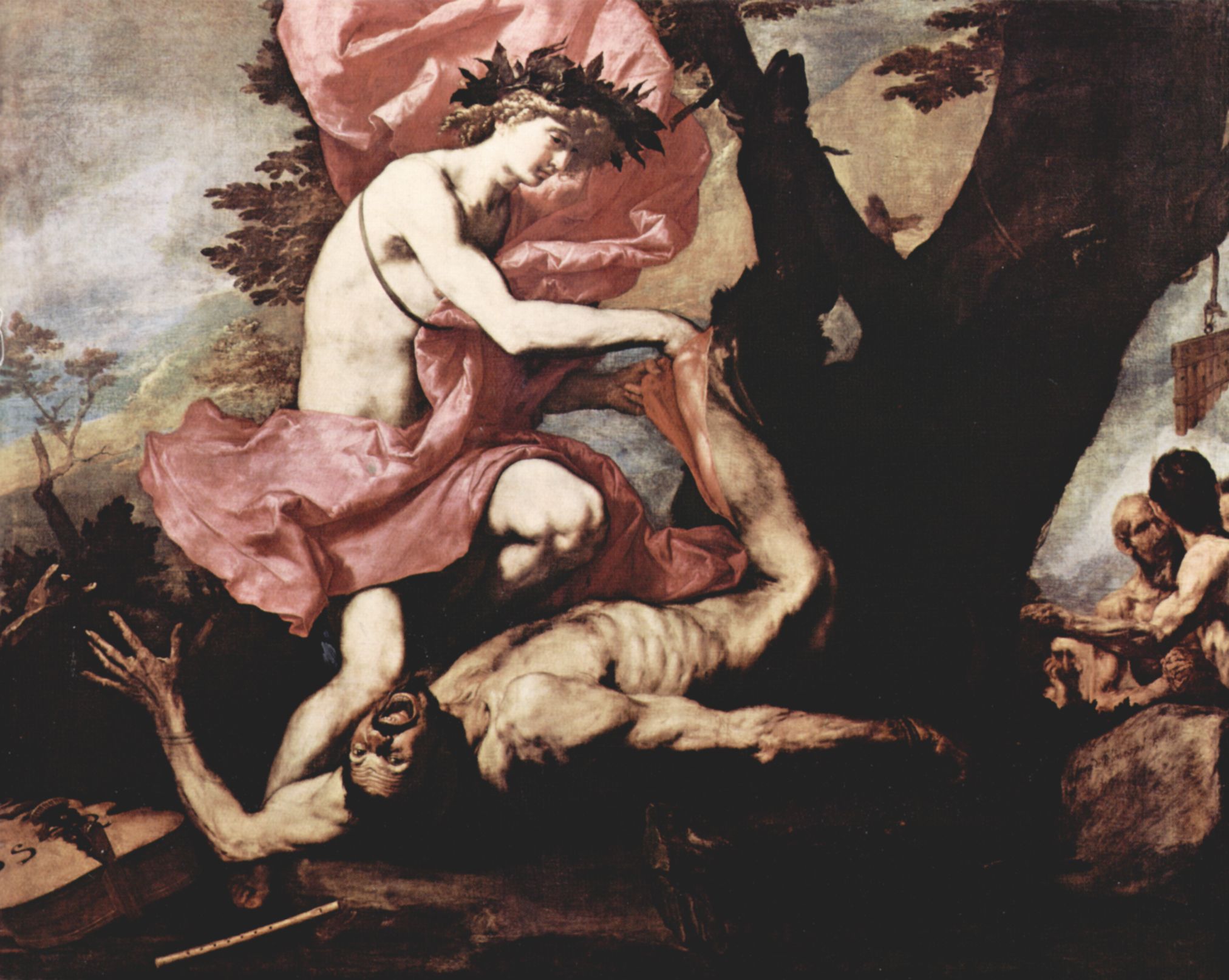 Jos de Ribera: Apollon und Marsyas