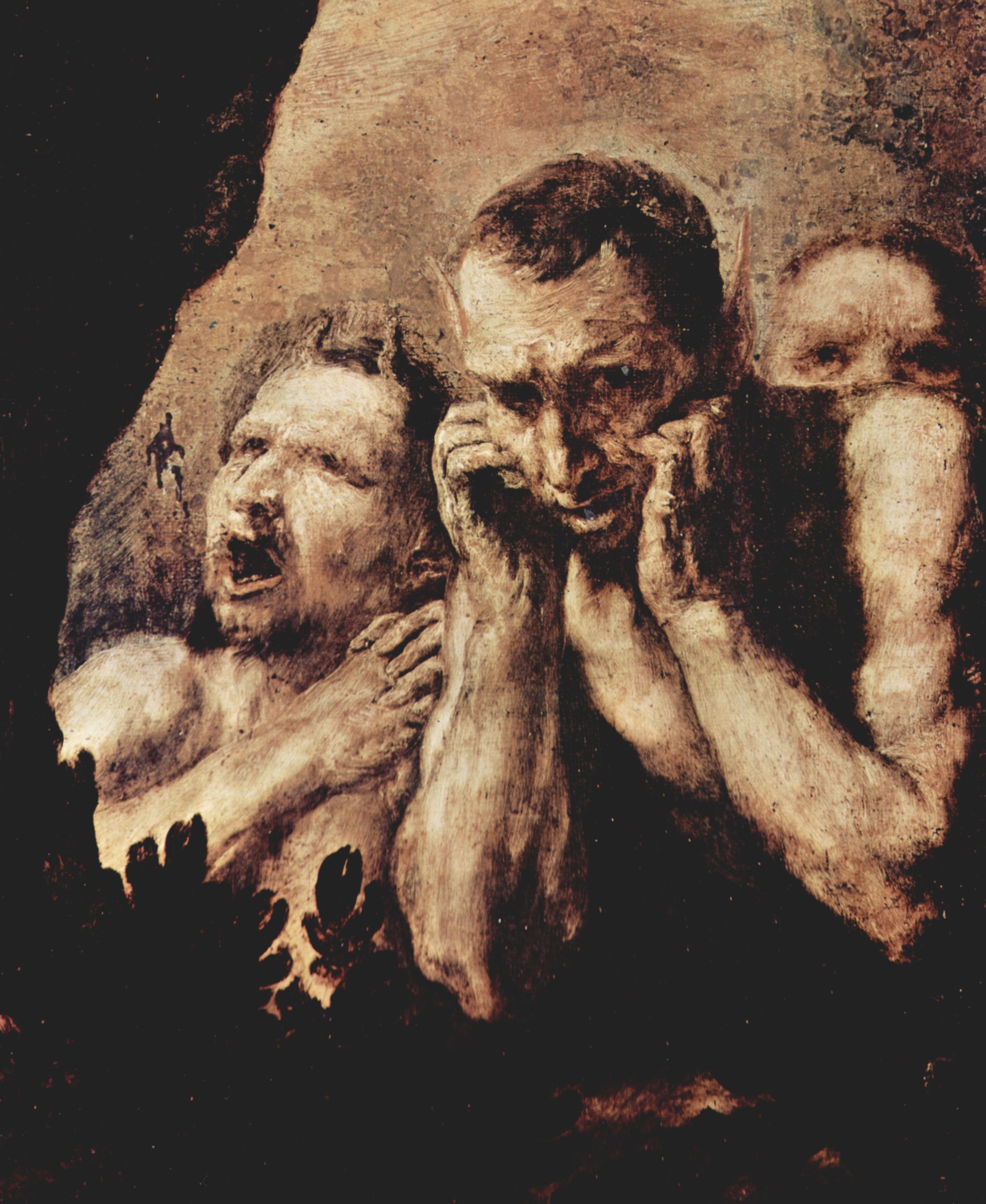 Jos de Ribera: Apollon und Marsyas, Detail