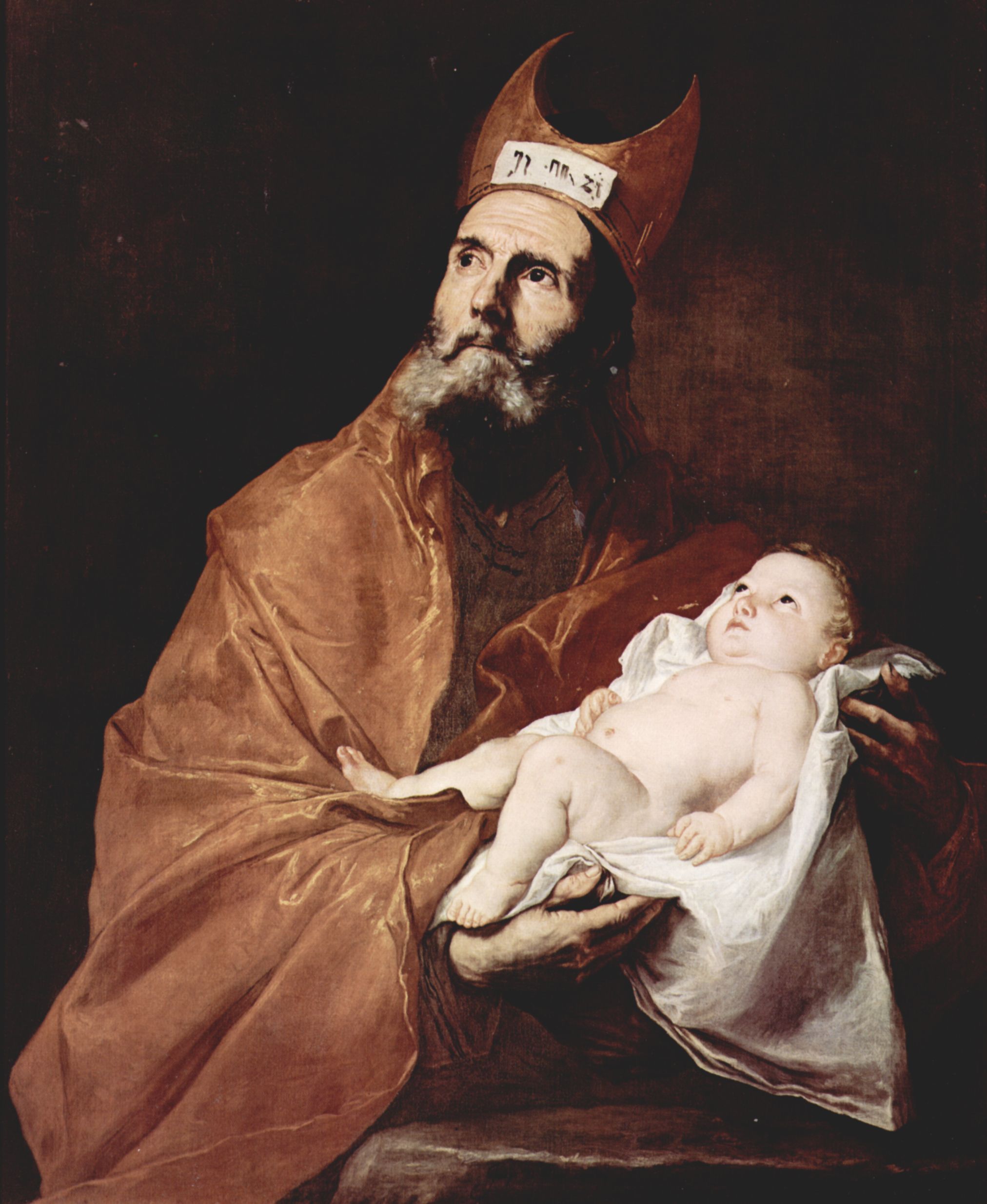 Jos de Ribera: Hl. Simeon mit Christuskind