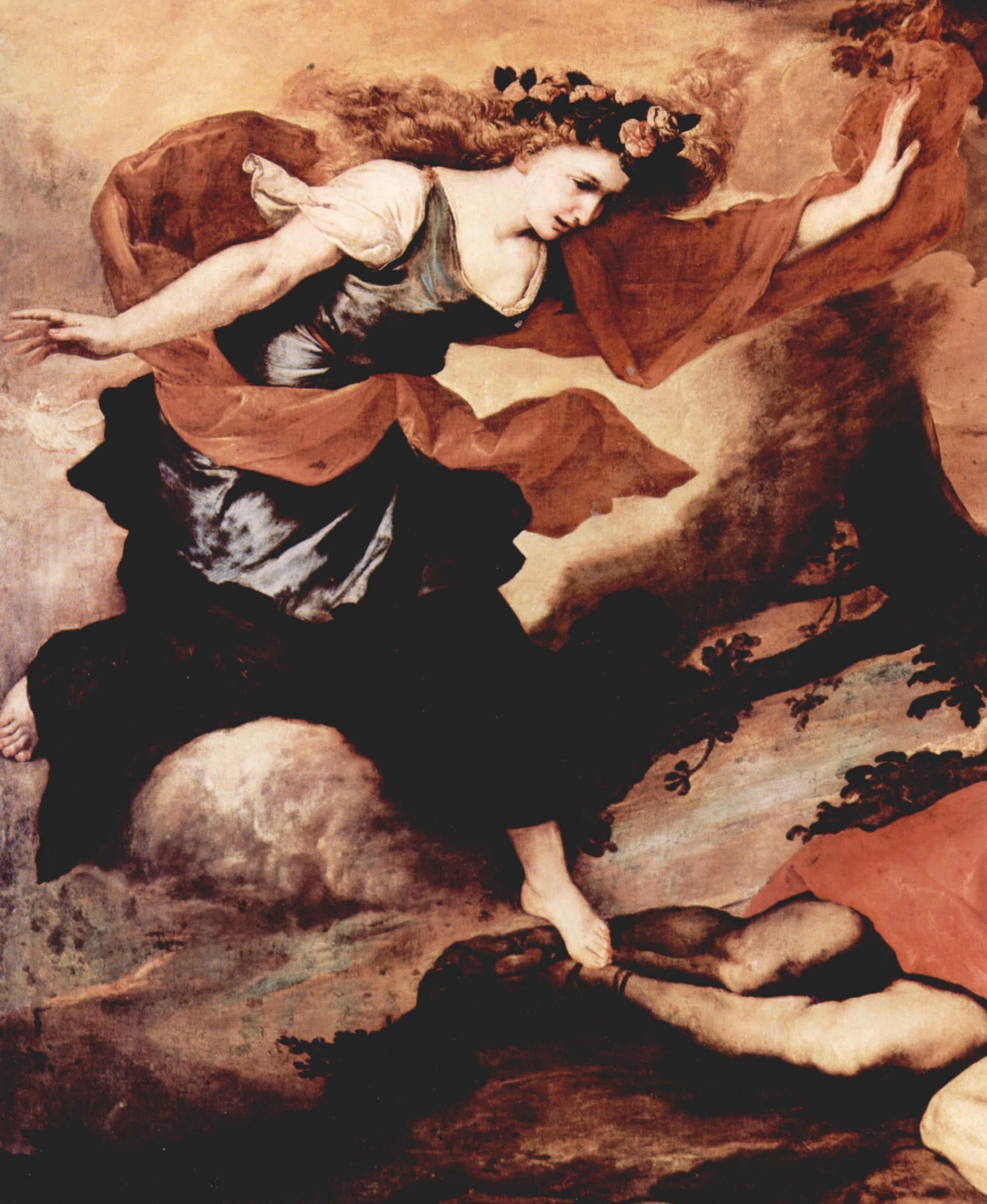 Jos de Ribera: Venus und Adonis, Detail: Venus