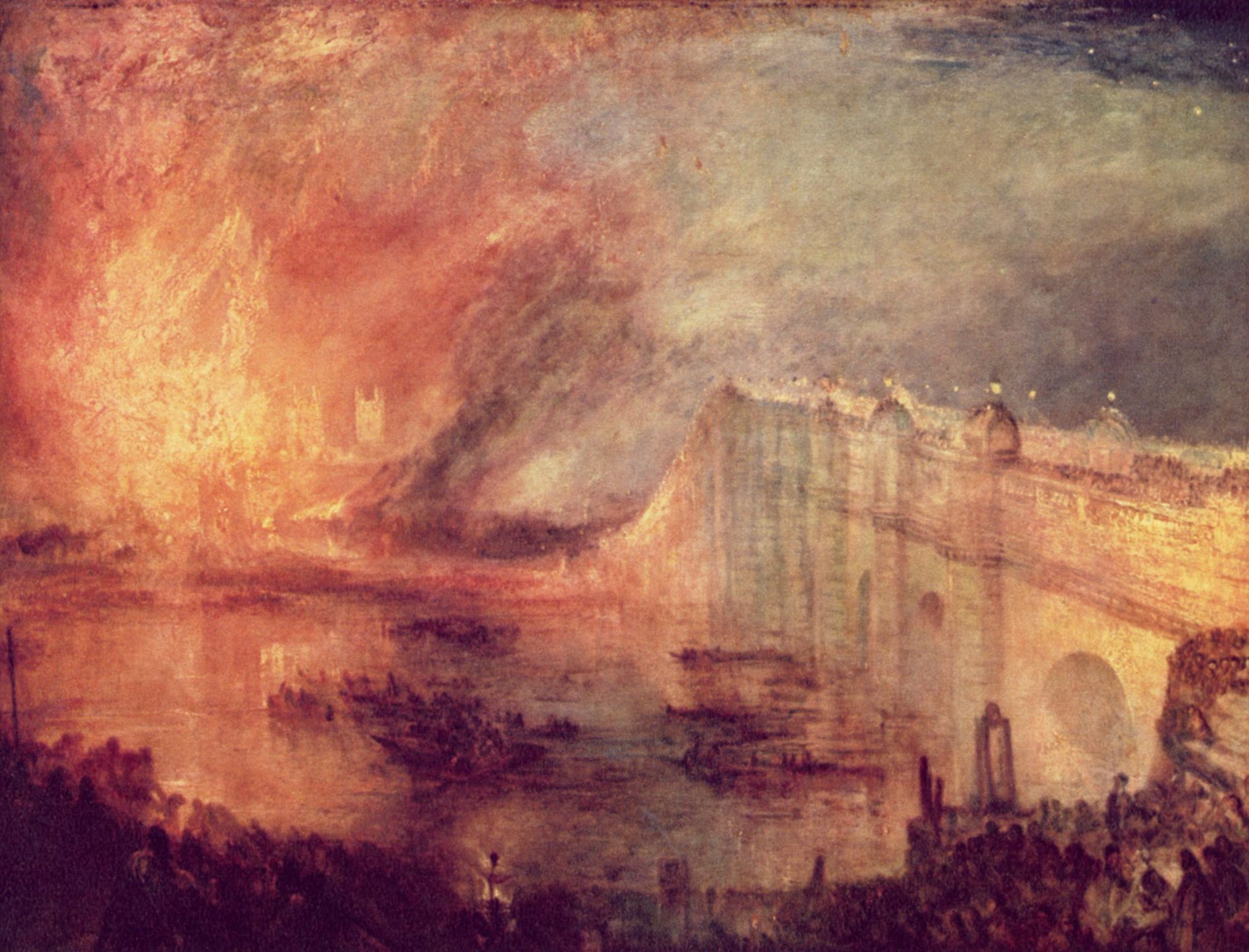 Joseph Mallord William Turner: Der Brand der Houses of Parliament