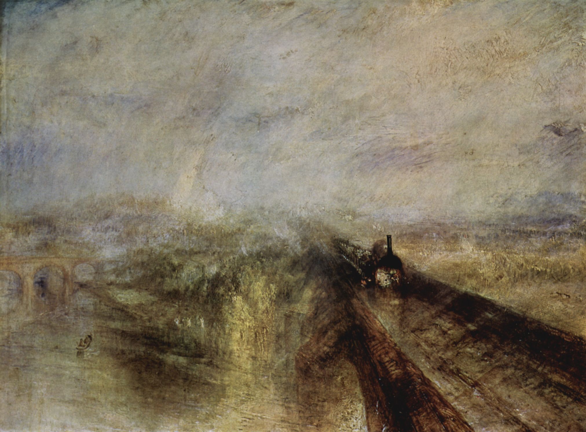 Joseph Mallord William Turner: Regen, Dampf und Geschwindigkeit, der Zug Great Western