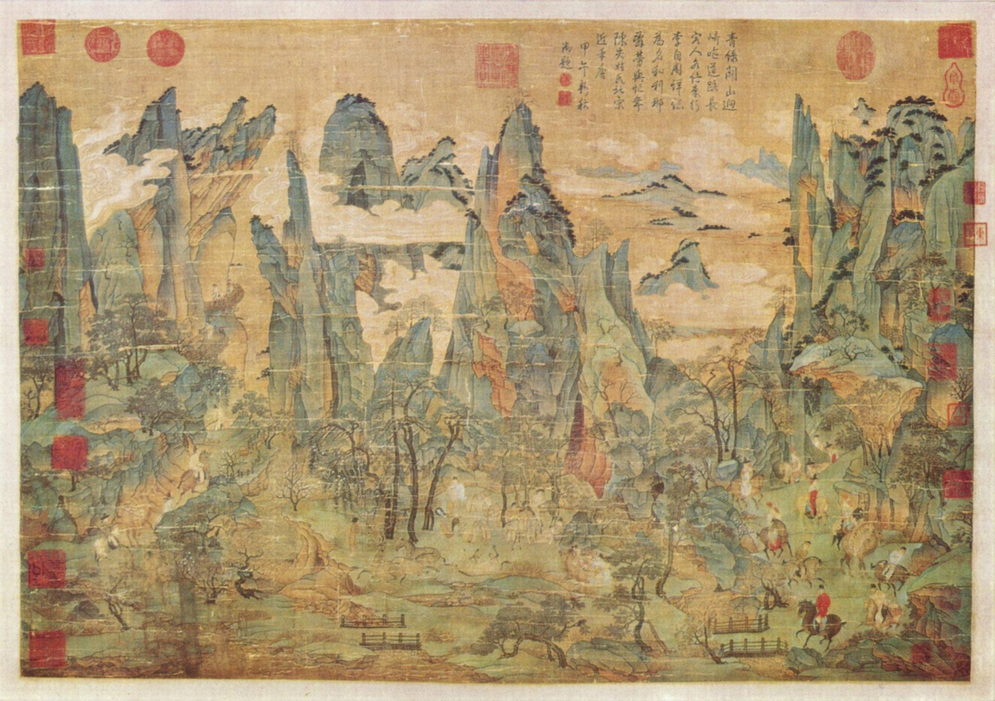 Li Chao-tao: Kaiser Ming-Huang auf einer Reise nach Shu