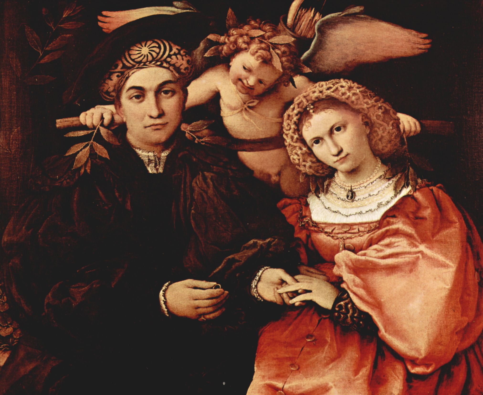 Lorenzo Lotto: Portrt des Messer Marsilio und seiner Frau