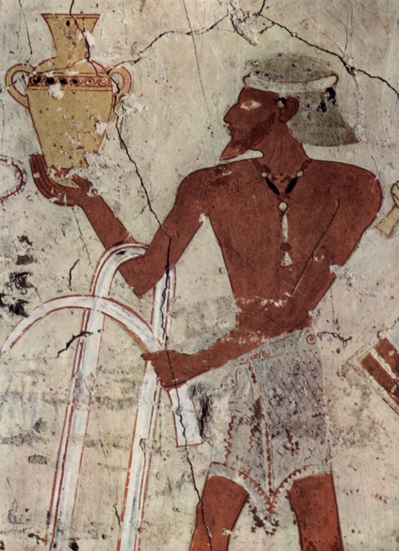 Maler der Grabkammer des Mencheperrsonb: Grabkammer des Mencheperrsonb, Hohepriester des Amun, Szene: Asiatischer Tributbringer