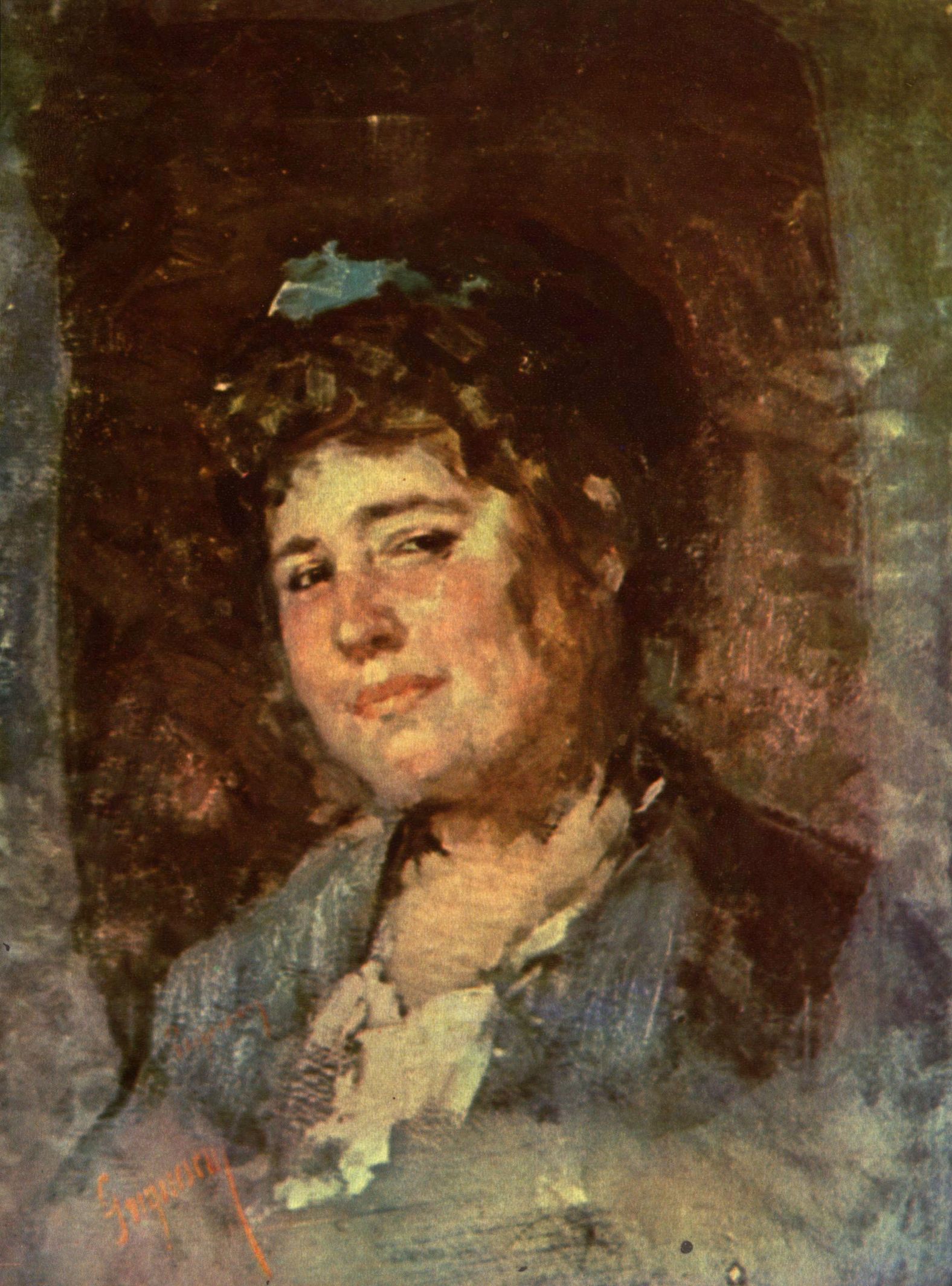 Nicolae Grigorescu: Portrt einer Frau