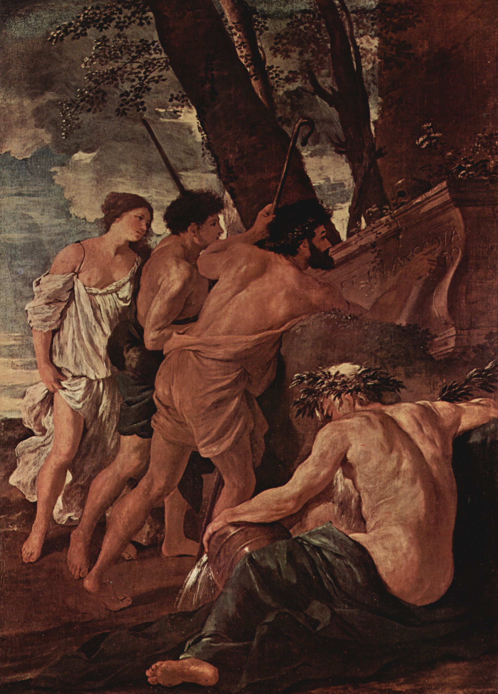 Nicolas Poussin: Die Hirten von Arkadien