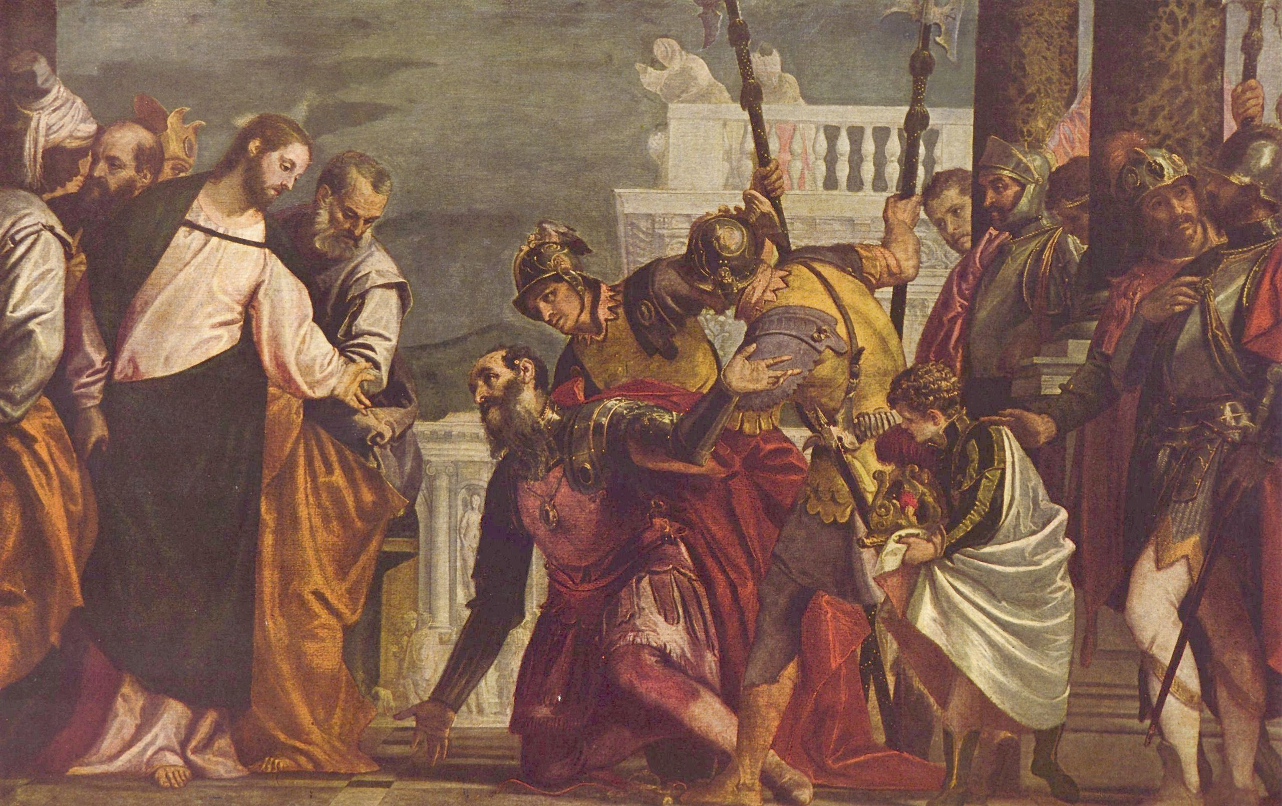 Paolo Veronese: Christus und der Hauptmann von Kapernaum