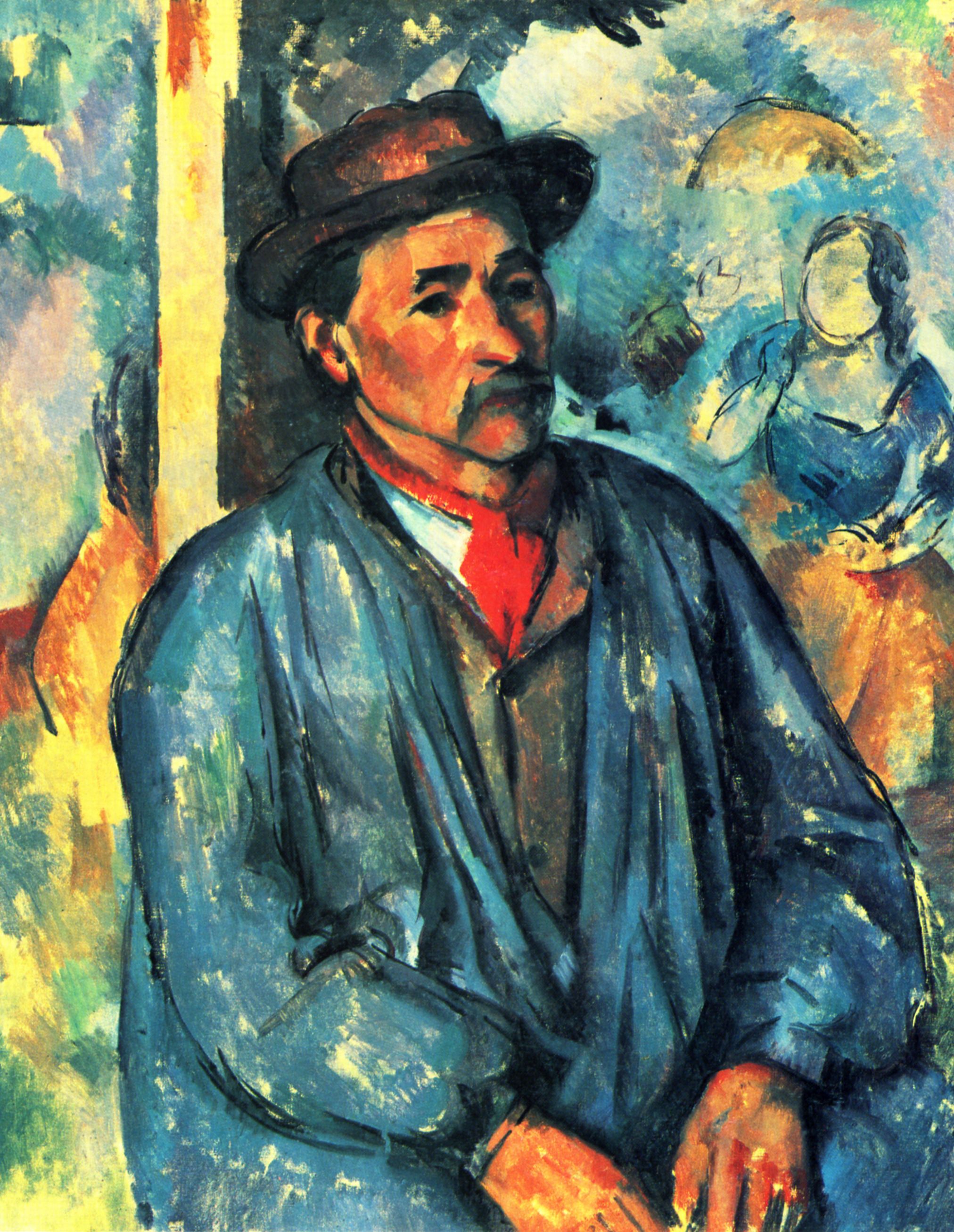 Paul Czanne: Bauer im blauen Kittel