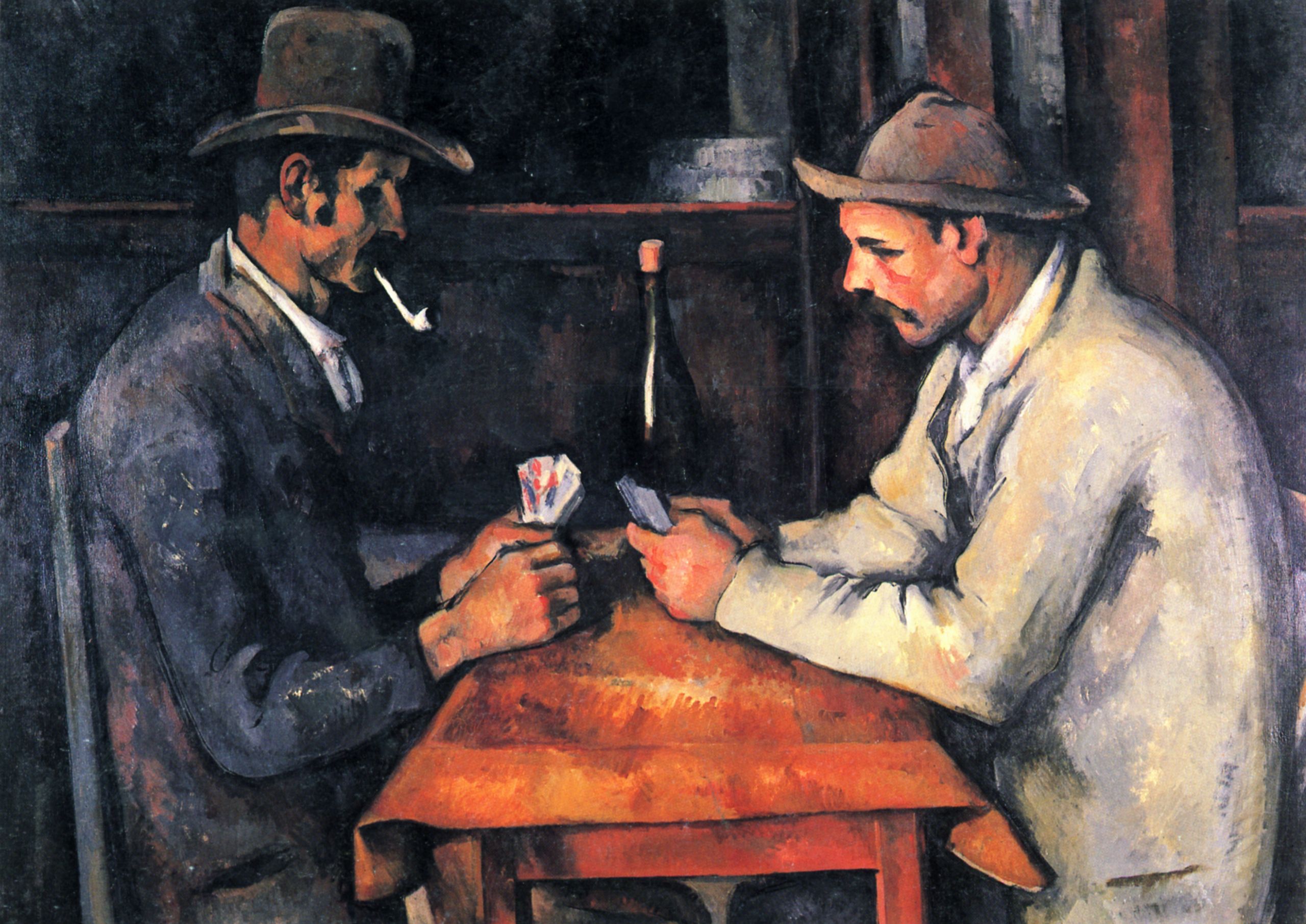 Paul Czanne: Zwei Kartenspieler