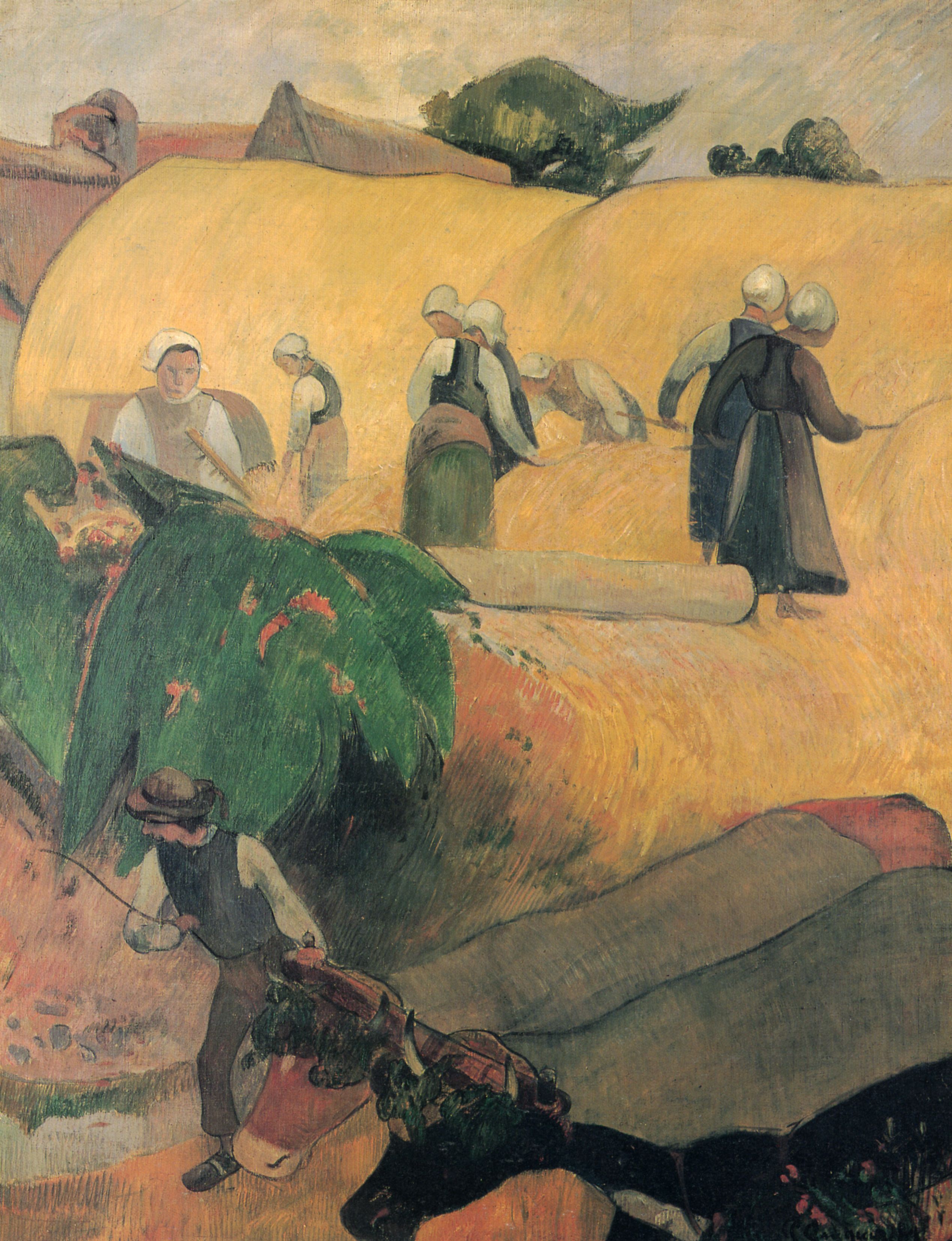 Paul Gauguin: Ernte in der Bretagne