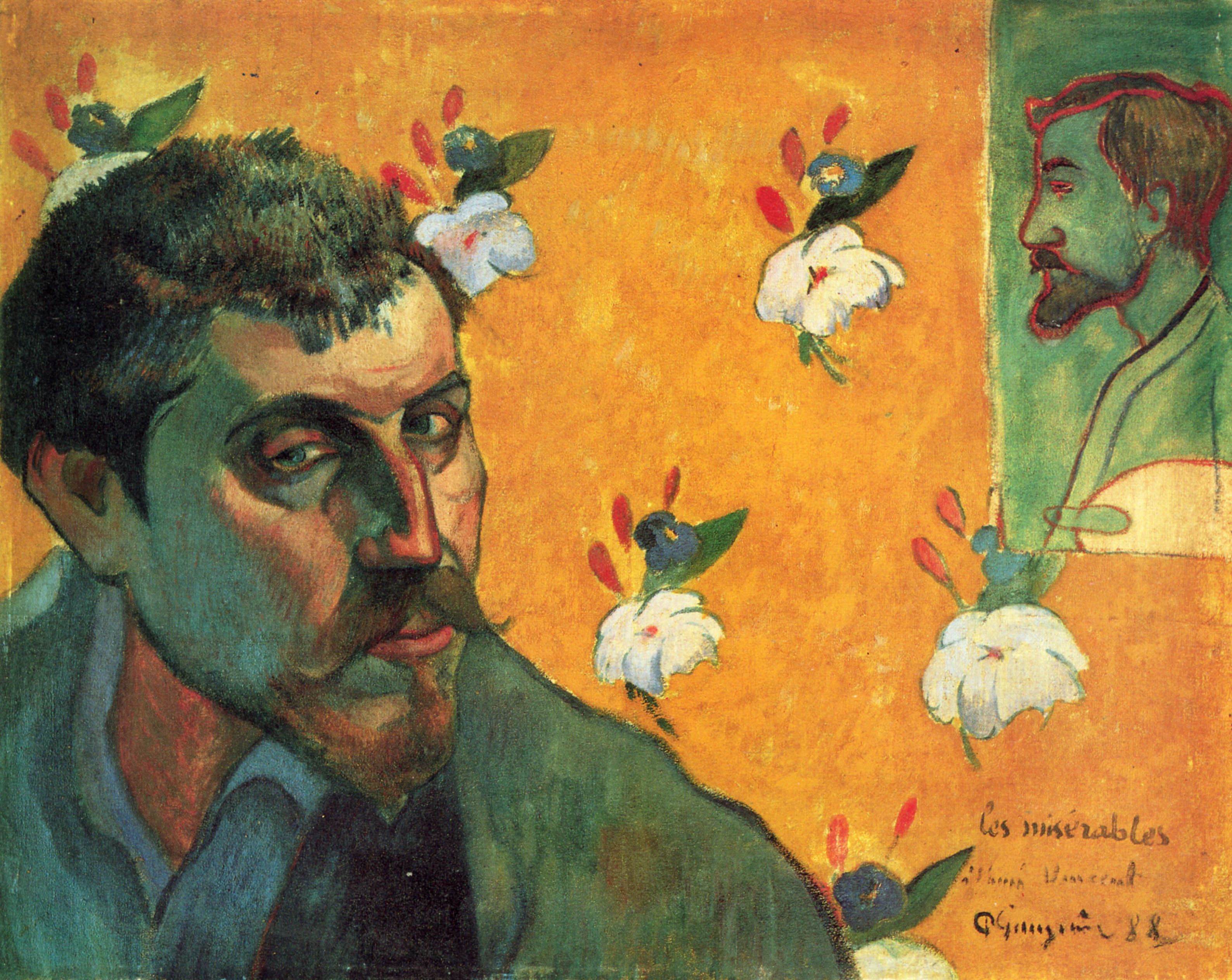 Paul Gauguin: Selbstportrt Les Misrables