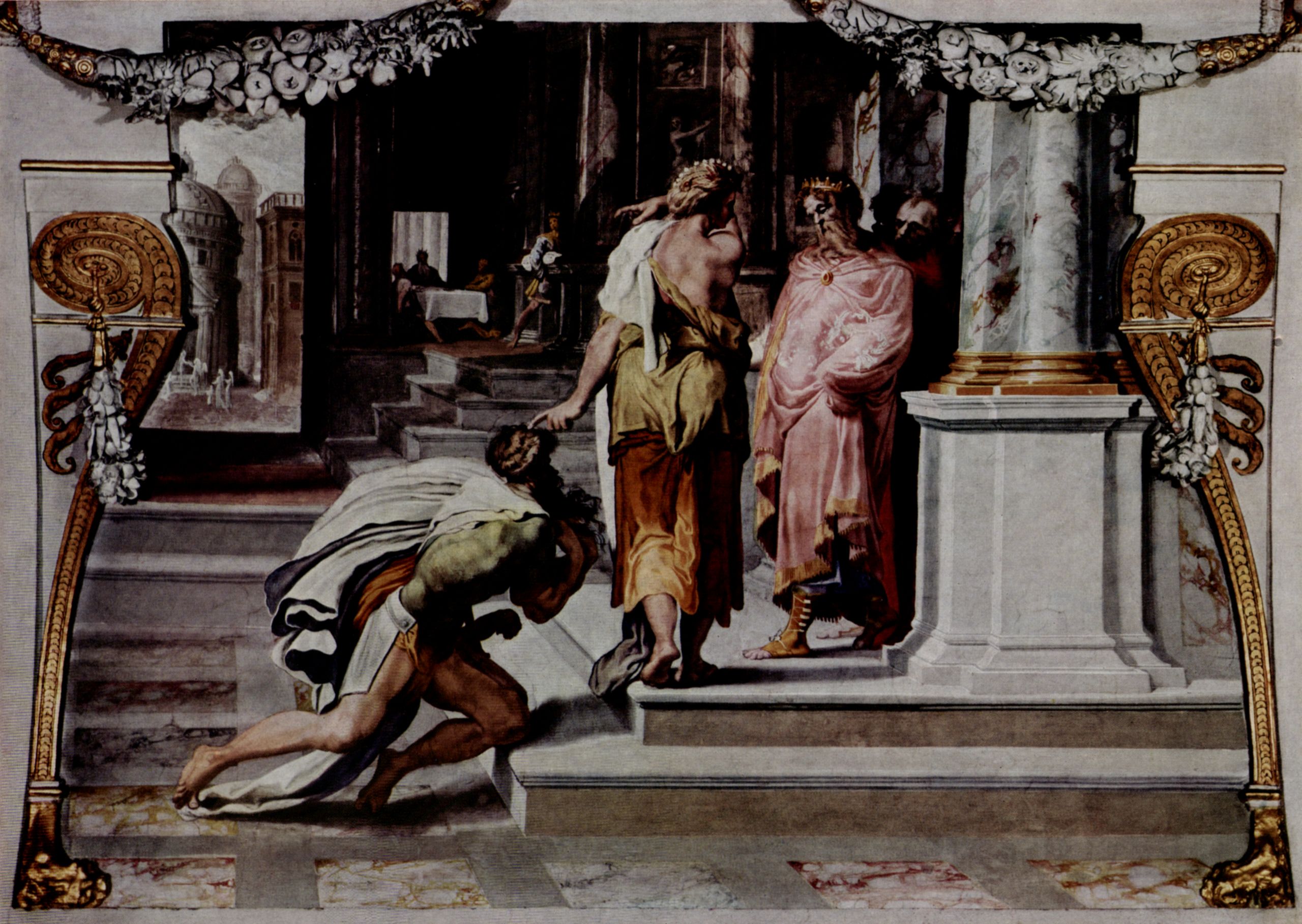 Pellegrino Tibaldi: Odysseus und die Tochter des Kadmos