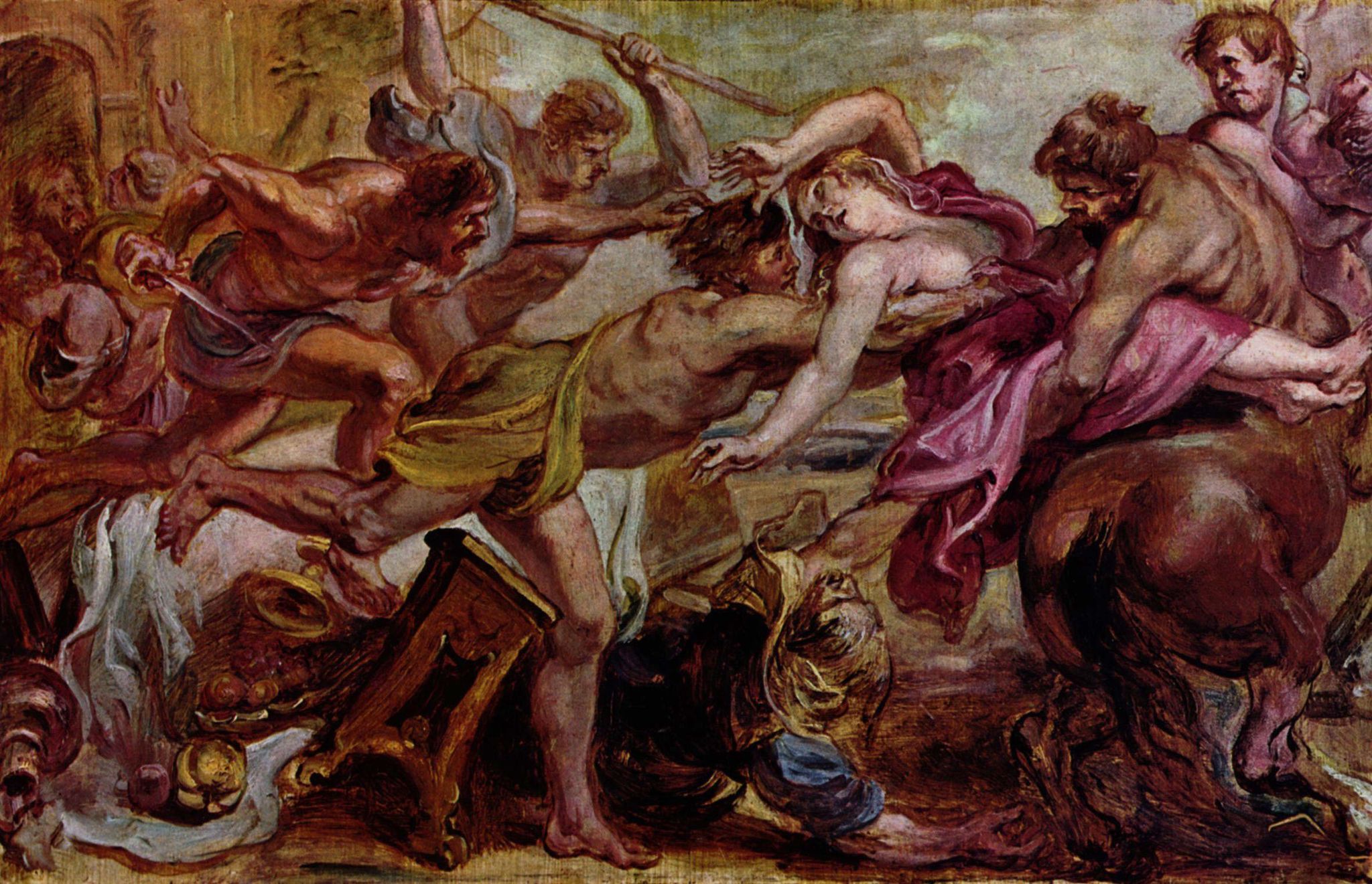 Peter Paul Rubens: Raub der Hippodameia