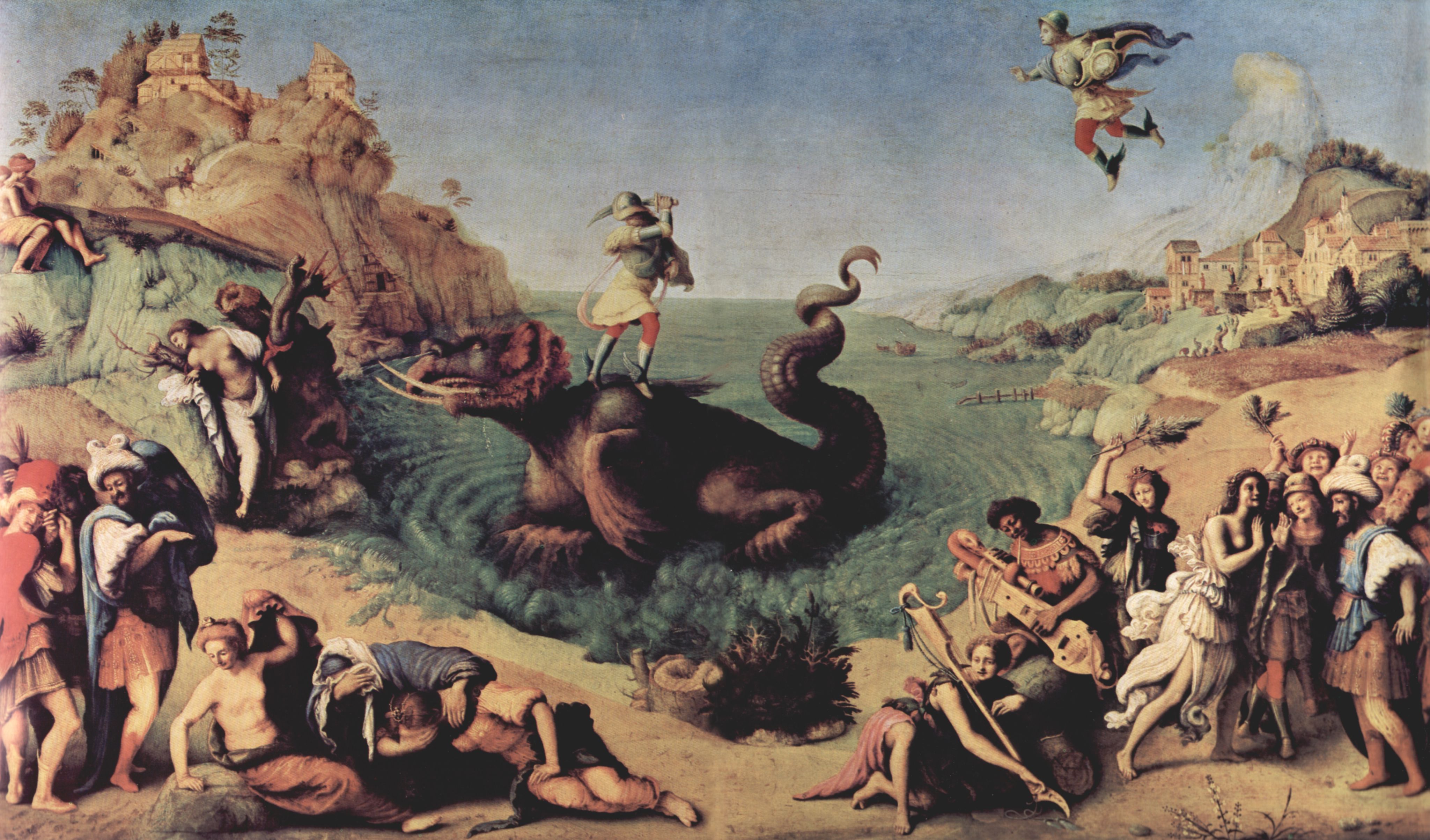 Piero di Cosimo: Perseus befreit Andromeda