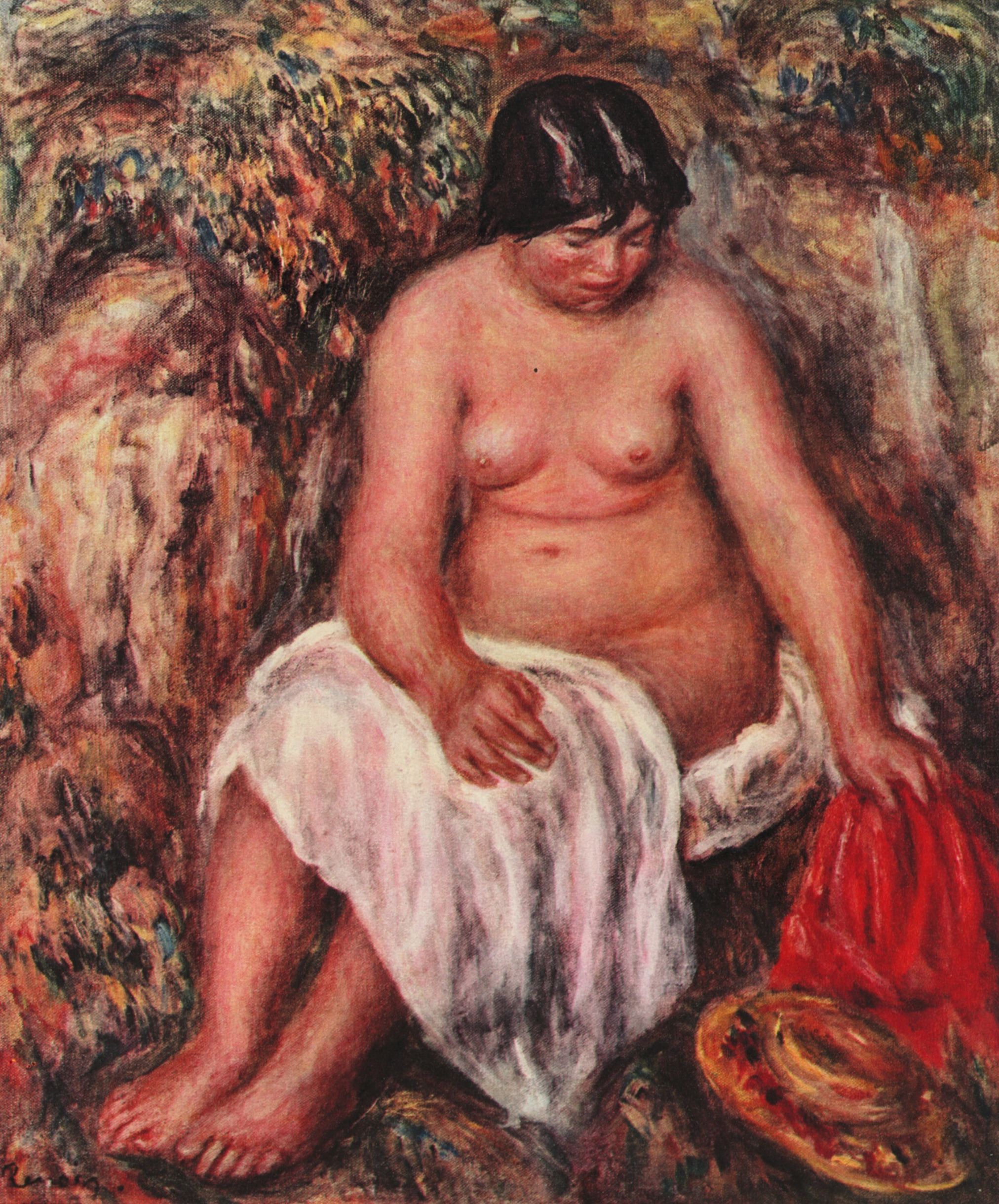 Pierre-Auguste Renoir: Akt mit Strohhut