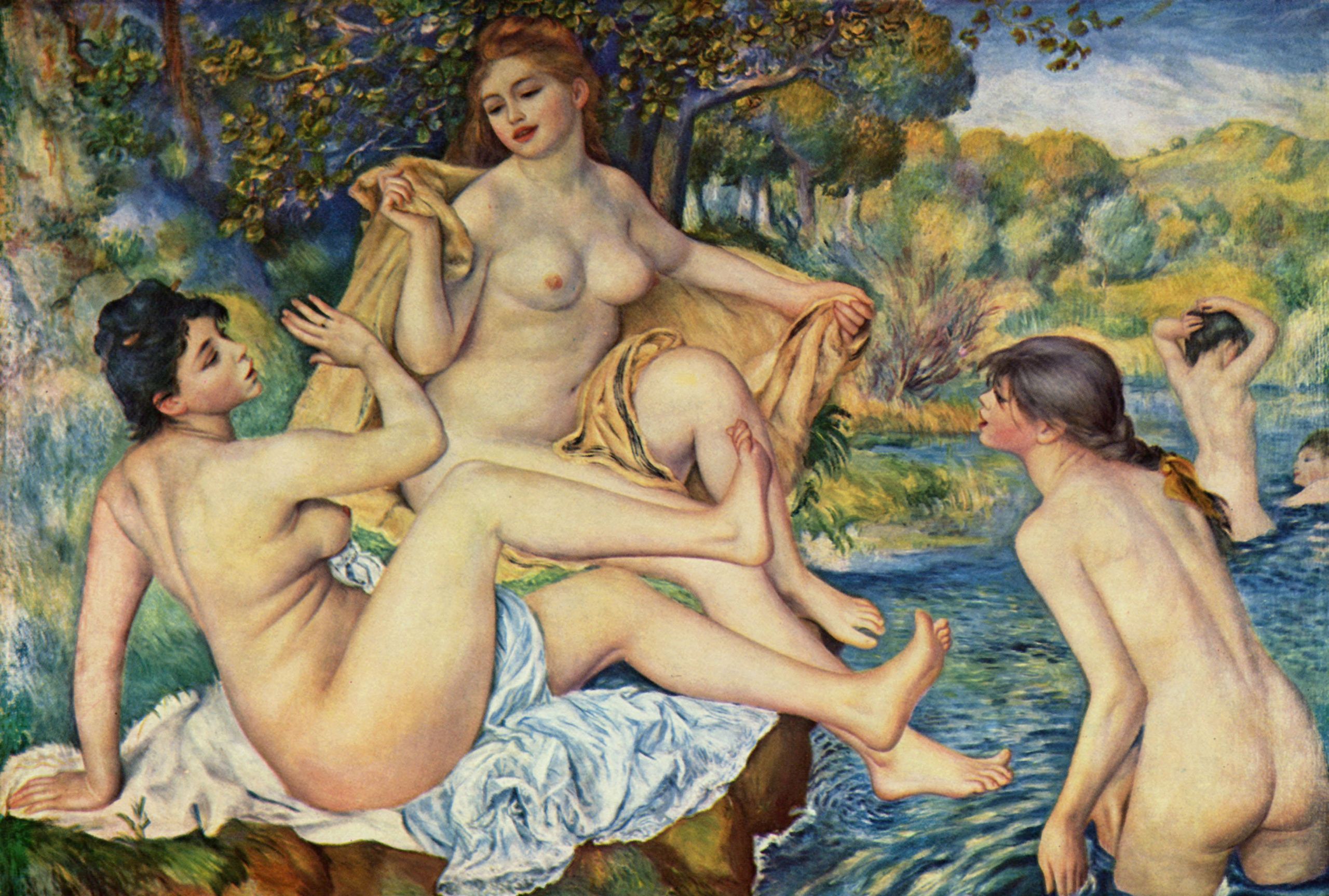 Pierre-Auguste Renoir: Die groen Badenden