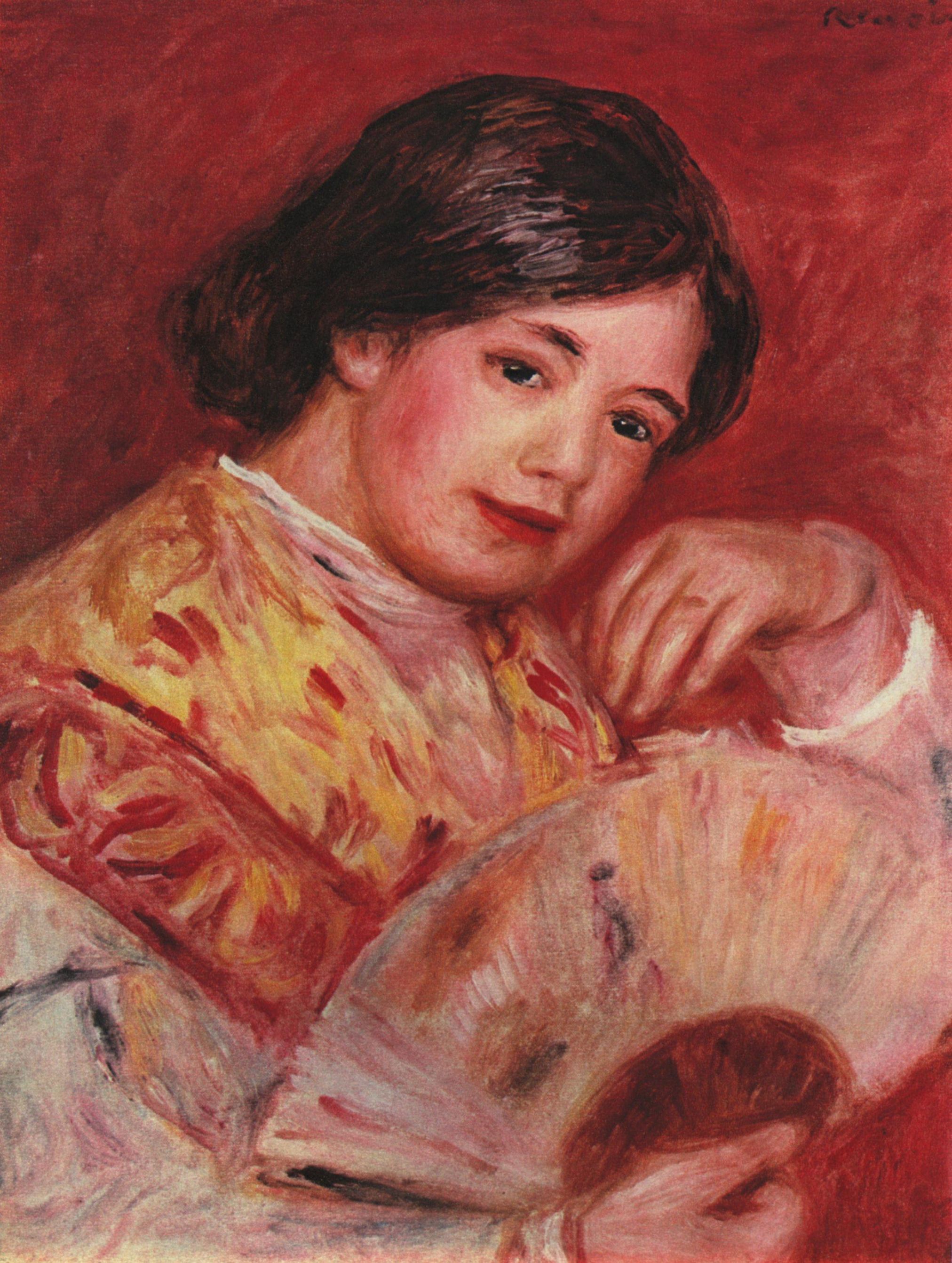 Pierre-Auguste Renoir: Junges Mdchen mit Fcher