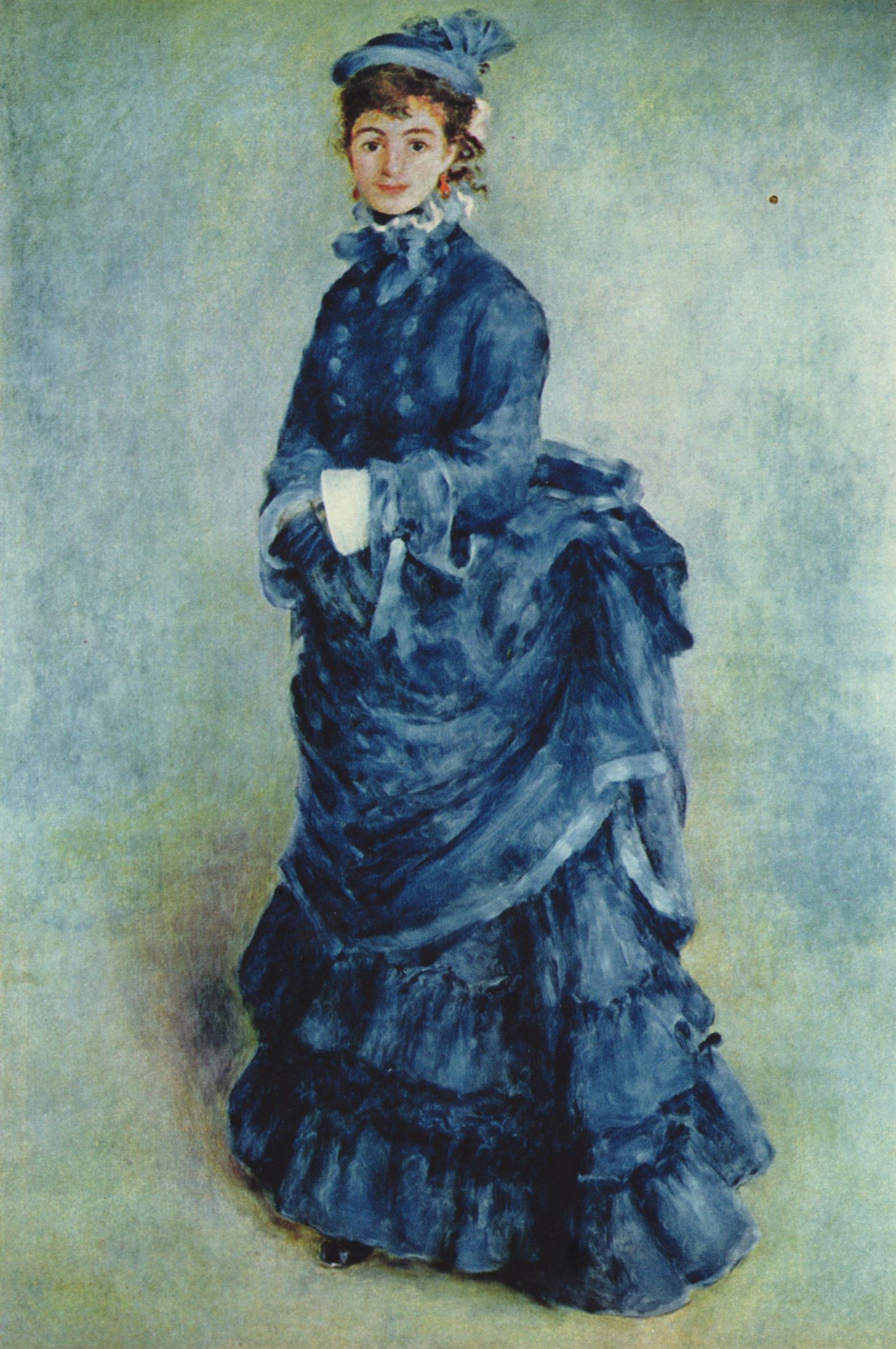 Pierre-Auguste Renoir: Pariser Mdchen (Die Dame in Blau)