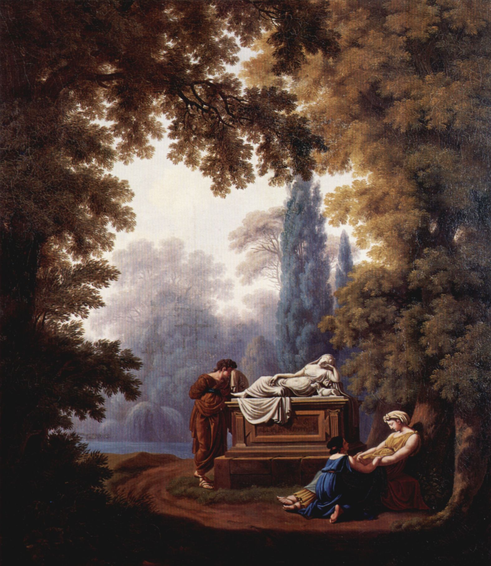 Pierre-Louis de Larive: Das Grabmal von S. de la Rive