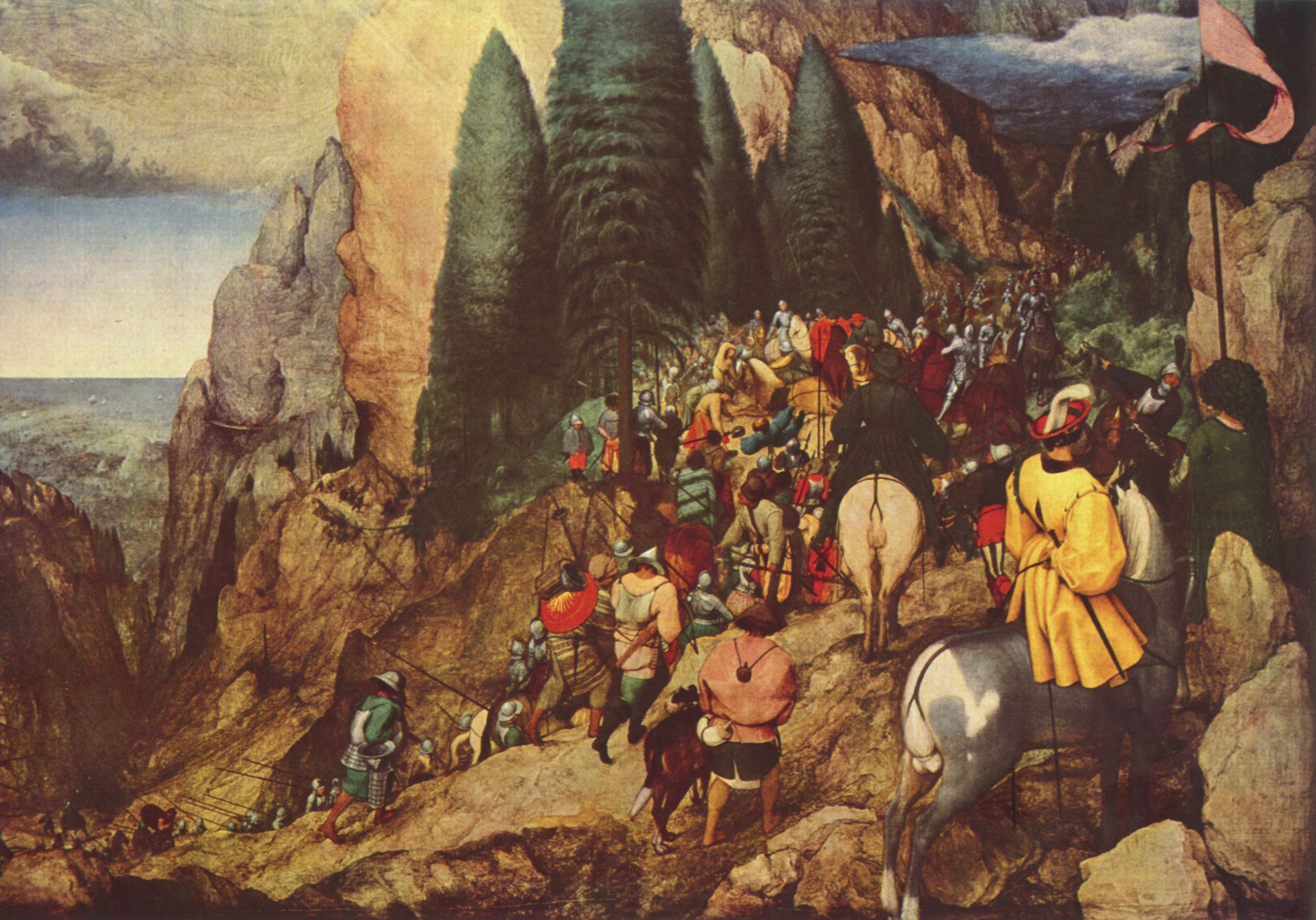 Pieter Bruegel d. Ä.: Bekehrung des Hl. Paulus