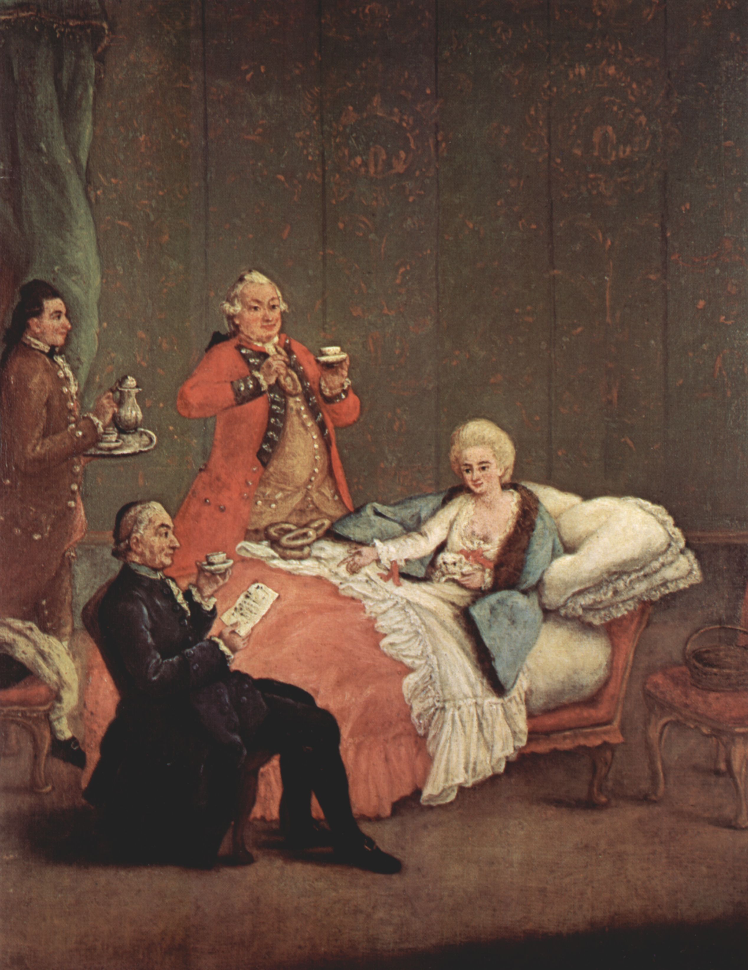 Pietro Longhi: Die Morgenschokolade