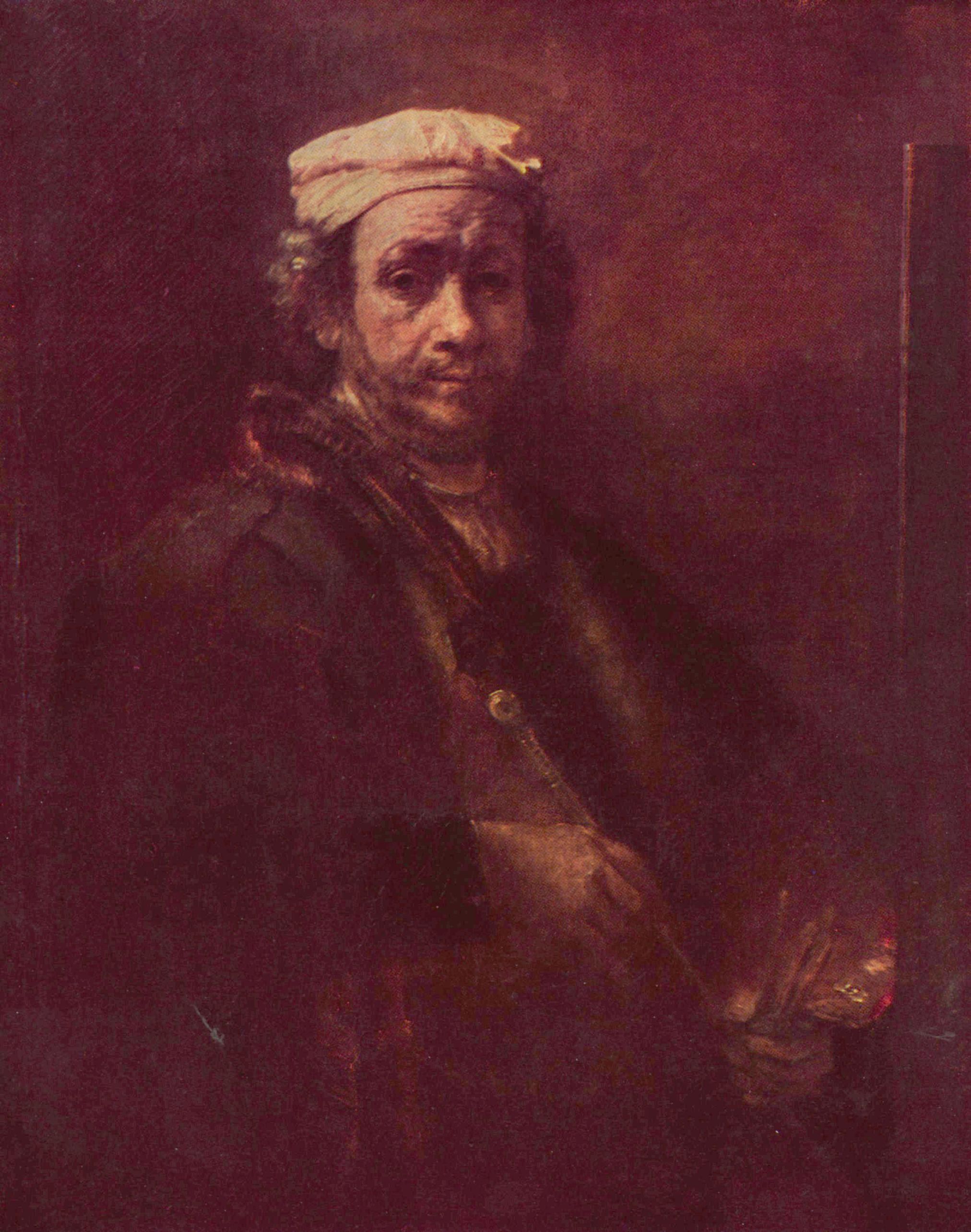 Rembrandt Harmensz. van Rijn: Selbstportrt
