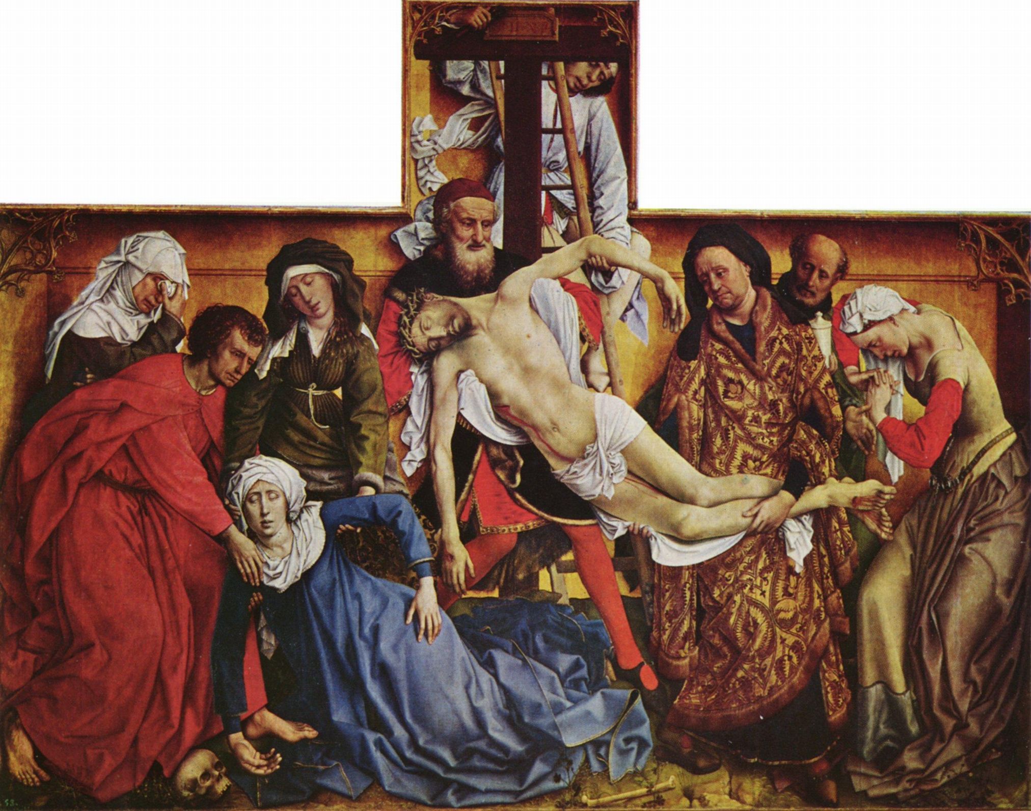 Rogier van der Weyden: Kreuzabnahme Christi
