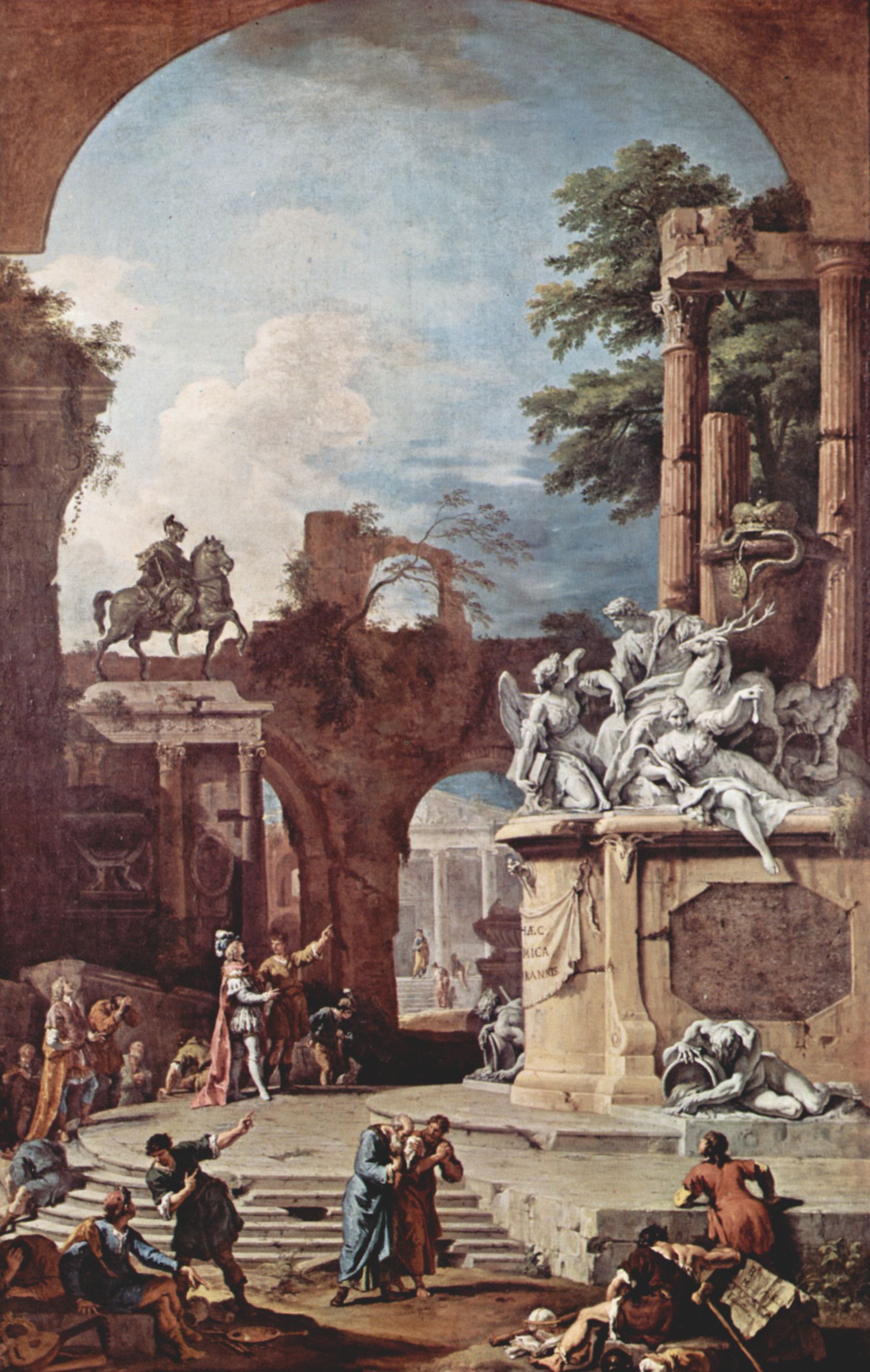 Sebastiano Ricci: Grabmal des Herzogs von Devonshire