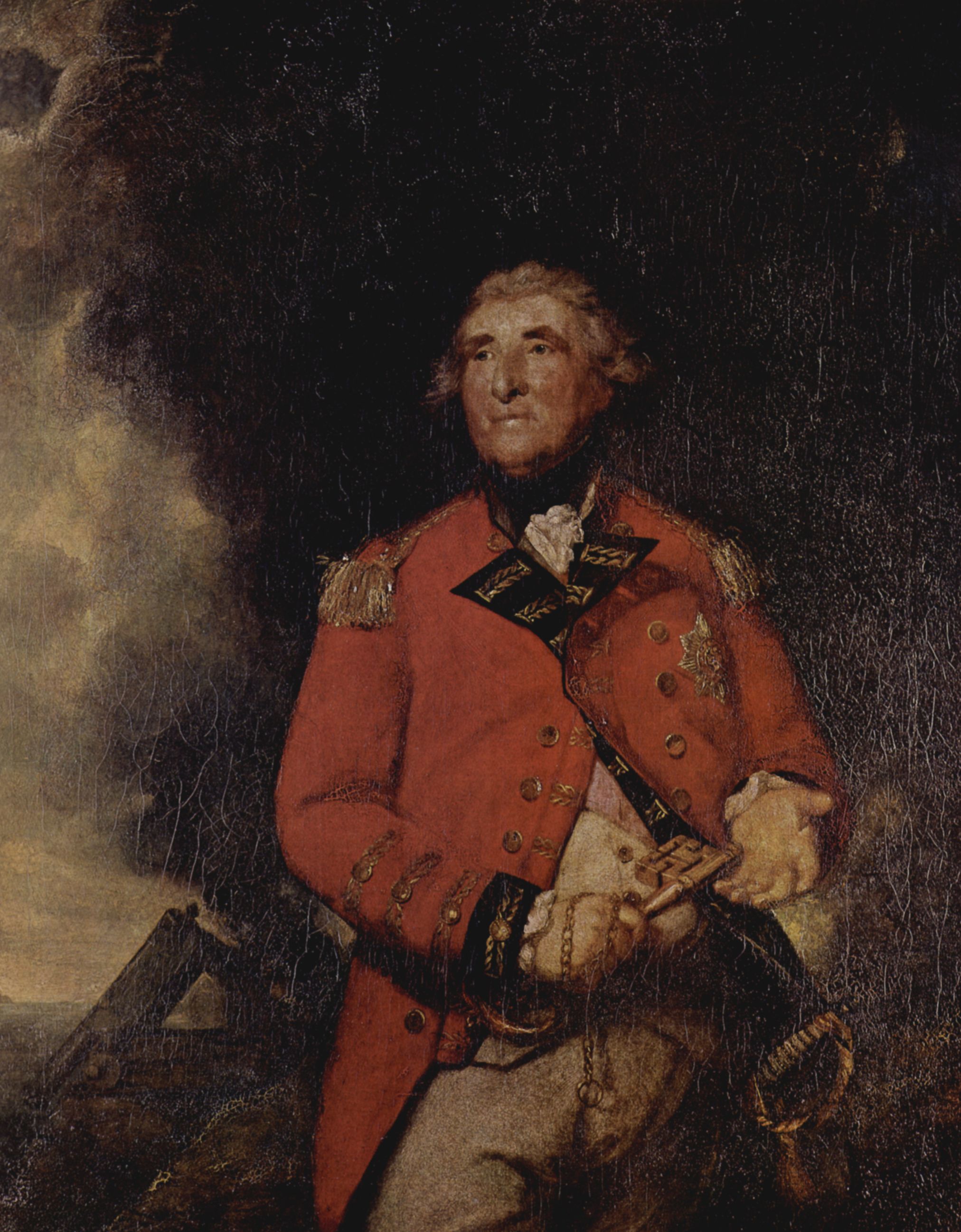 Sir Joshua Reynolds: Portrt des Lord Heathfield, Gouverneur von Gibraltar