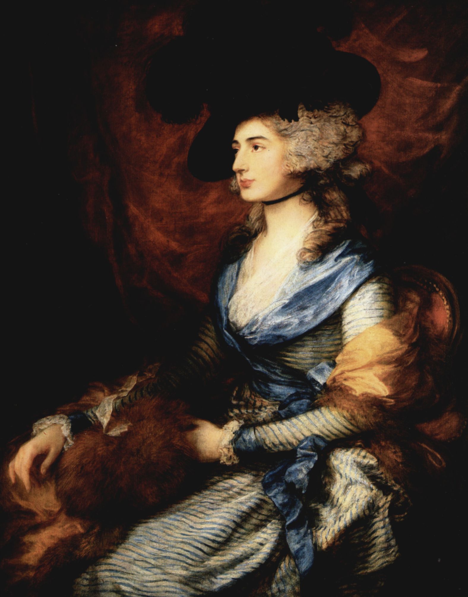 Thomas Gainsborough: Portrt der Mrs. Sarah Siddons
