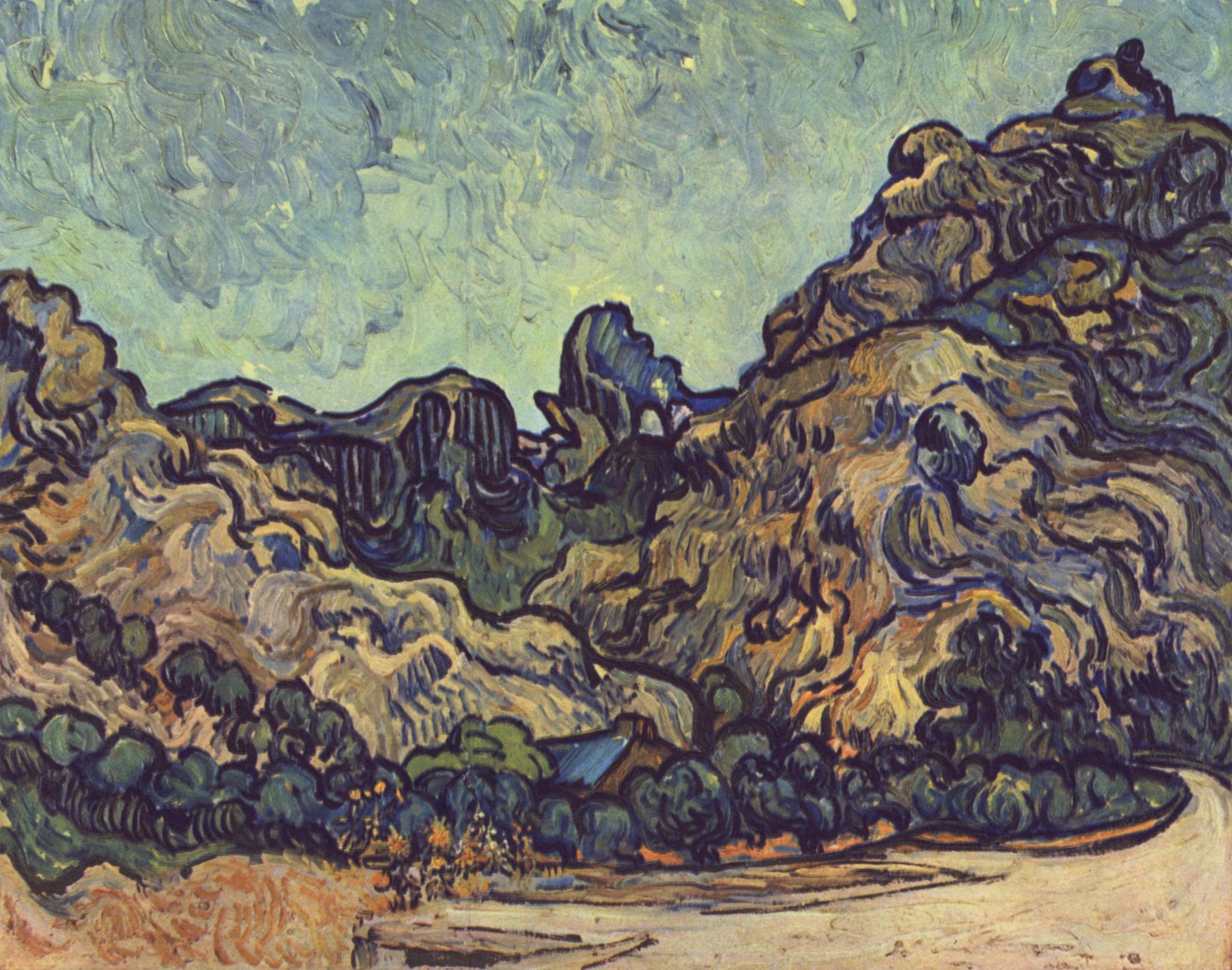 Vincent Willem van Gogh: Hgel bei Saint-Rmy