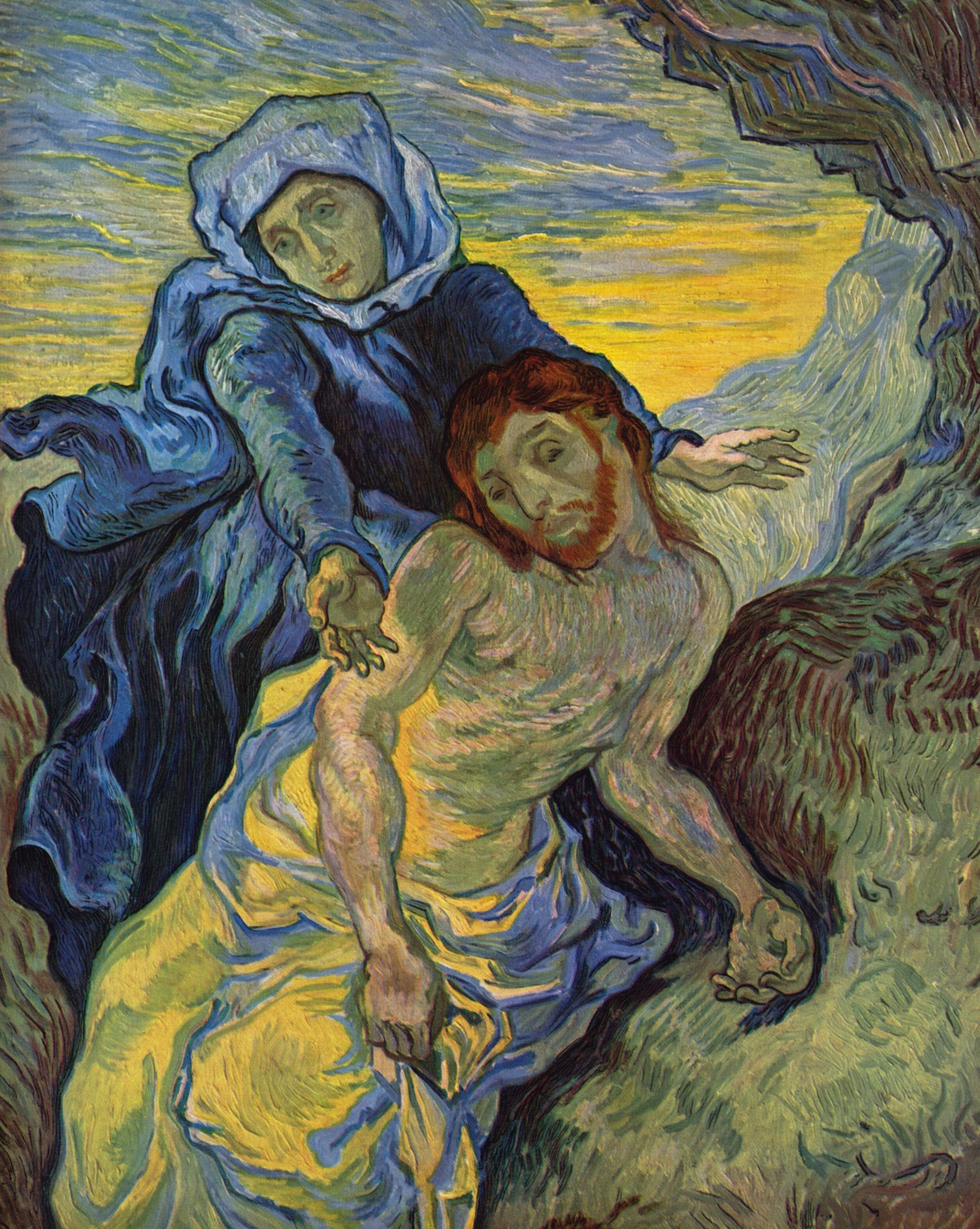 Vincent Willem van Gogh: Pieta (nach Delacroix)