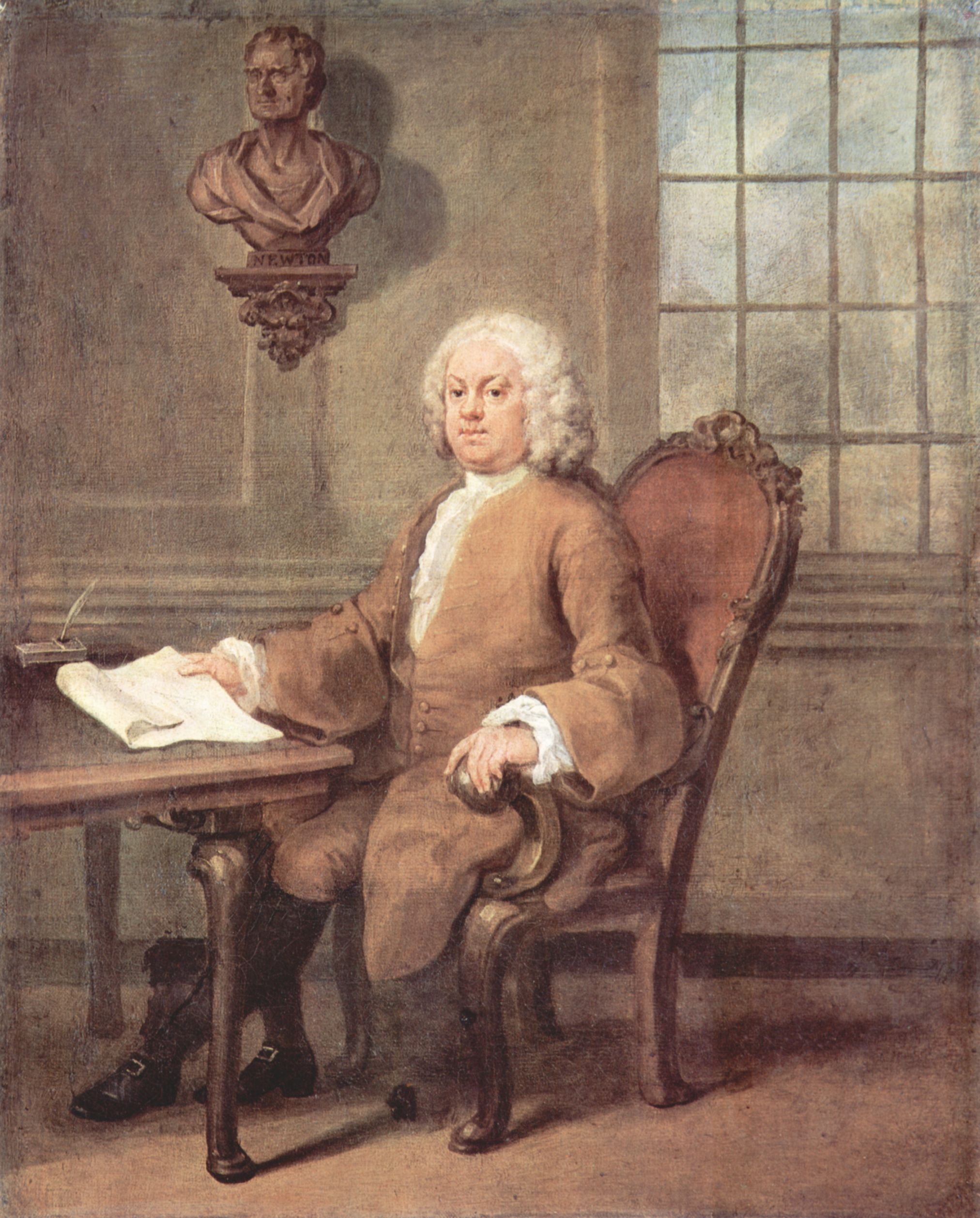 William Hogarth: Portrt der Dr. Benjamin Hoaldy