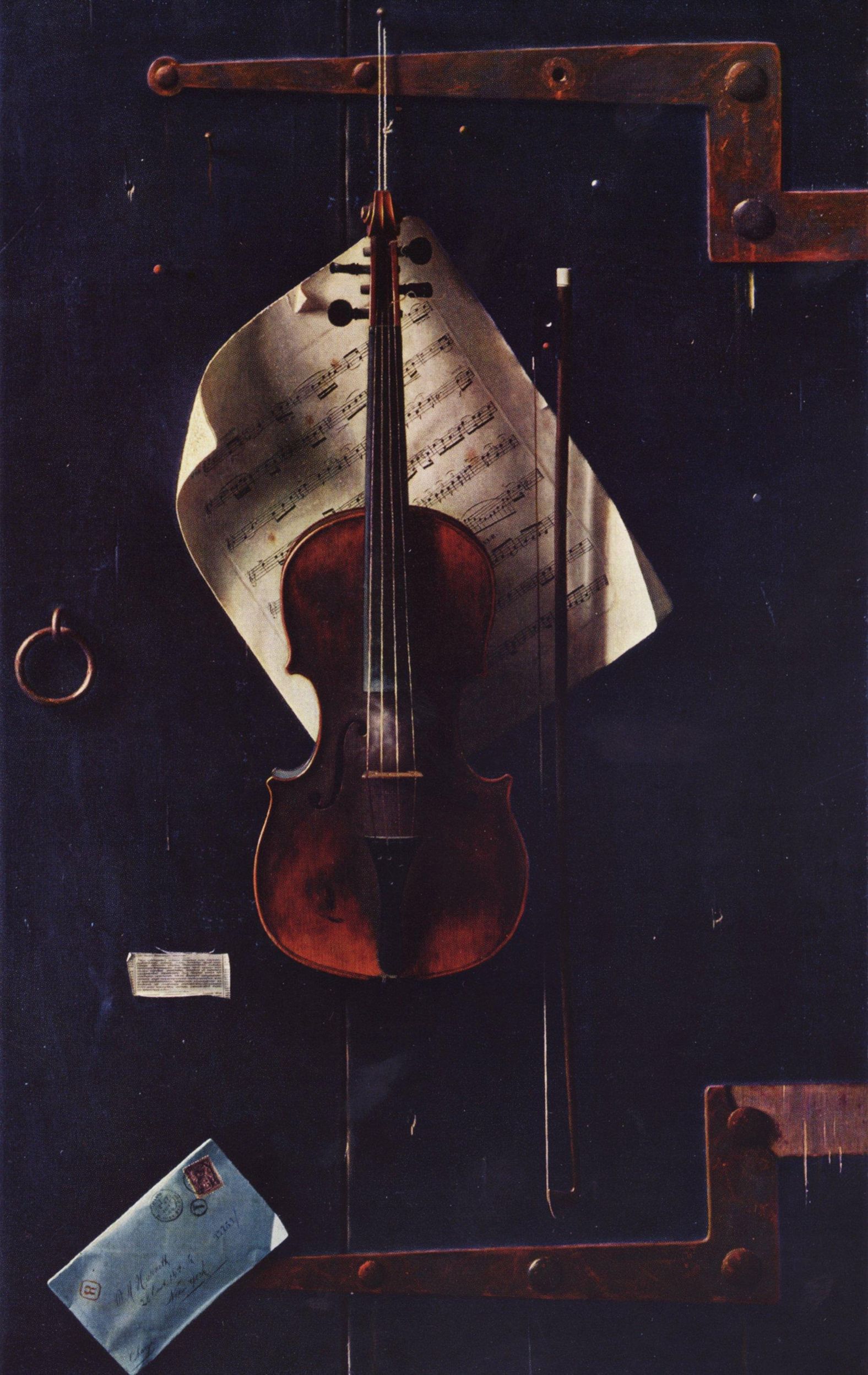 William Michael Harnett: Die alte Violine