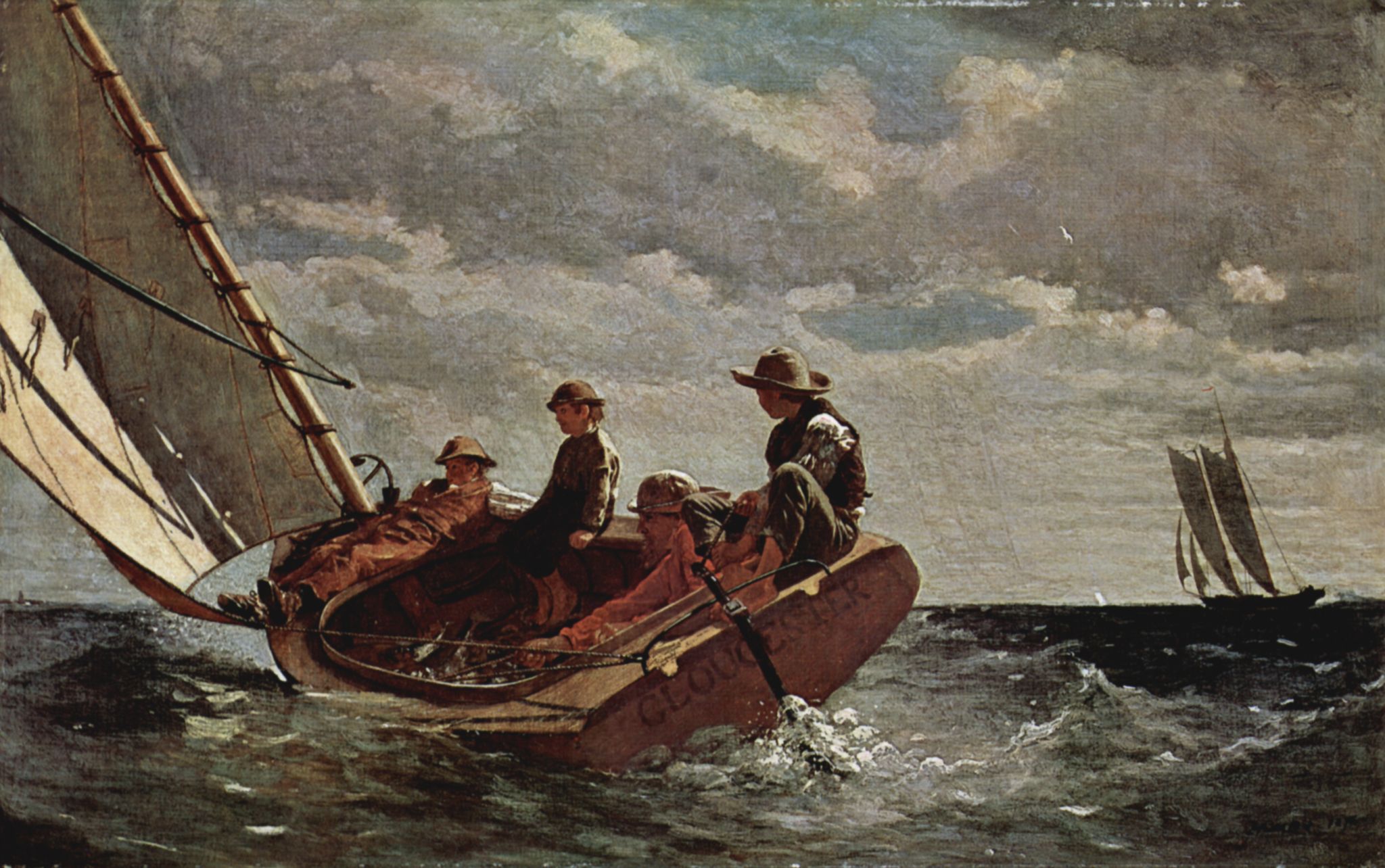 Winslow Homer: Es frischt auf