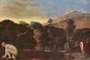 Adam Elsheimer: Landschaft mit badender Nymphe