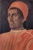 Andrea Mantegna: Porträt des Kardinals Carlo de' Medici