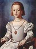 Angelo Bronzino: Porträt der Bia de Medici, Tochter Cosimo I. de Medici