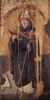 Antonello da Messina: Polyptychon des Hl. Gregor, rechte Tafel, Szene: Hl. Benedikt