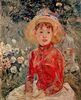 Berthe Morisot: Junges Mädchen mit Käfig