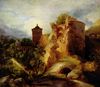 Carl Blechen: Der gesprengte Turm des Heidelberger Schlosses