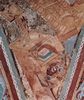 Cimabue: Fresken in der Oberkirche San Francesco in Assisi, Fresko im Vierungsgewölbe, Szene: Hl. Johannes Evangelist, Detail: Architektur